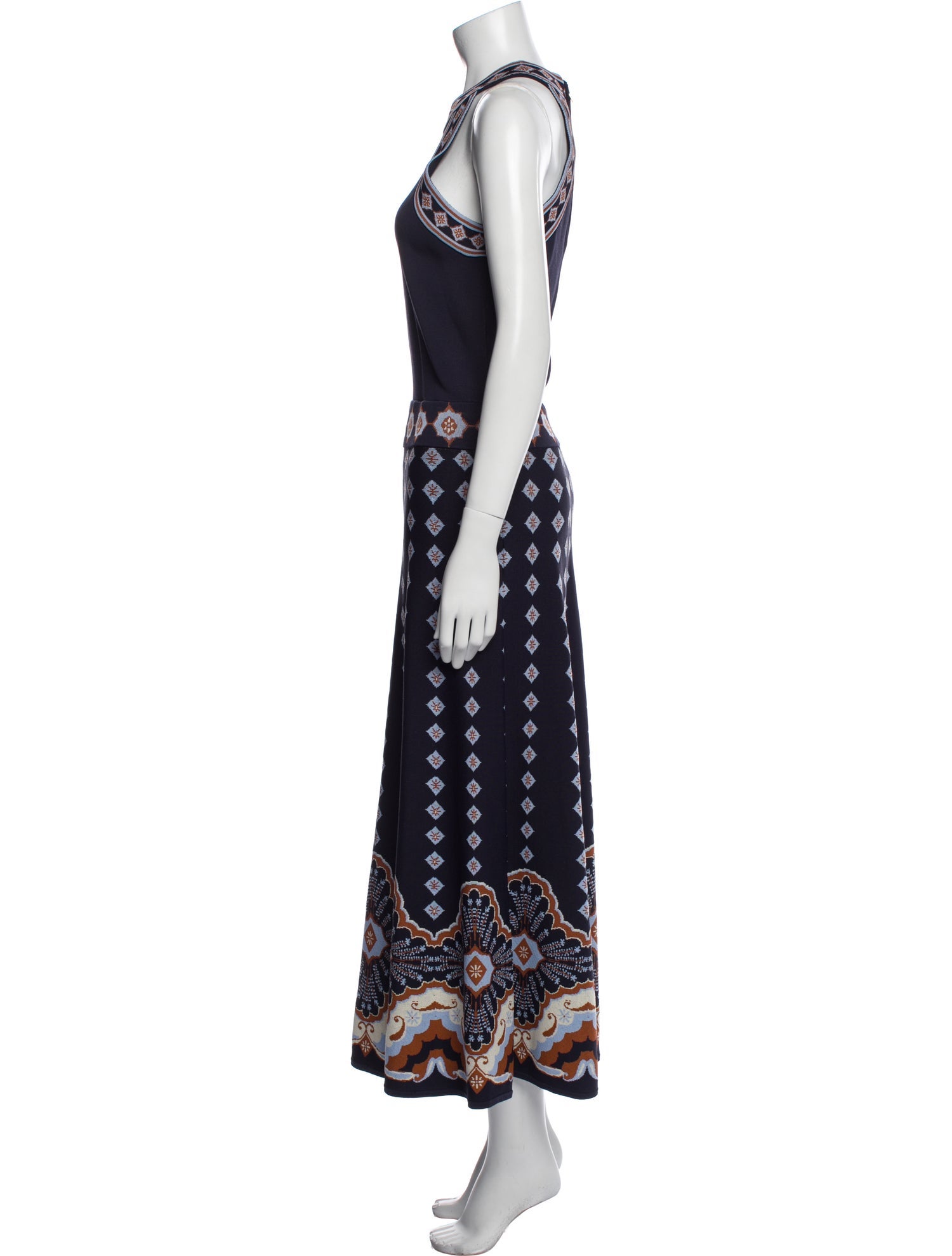 Cara Cara Printed Long Dress
