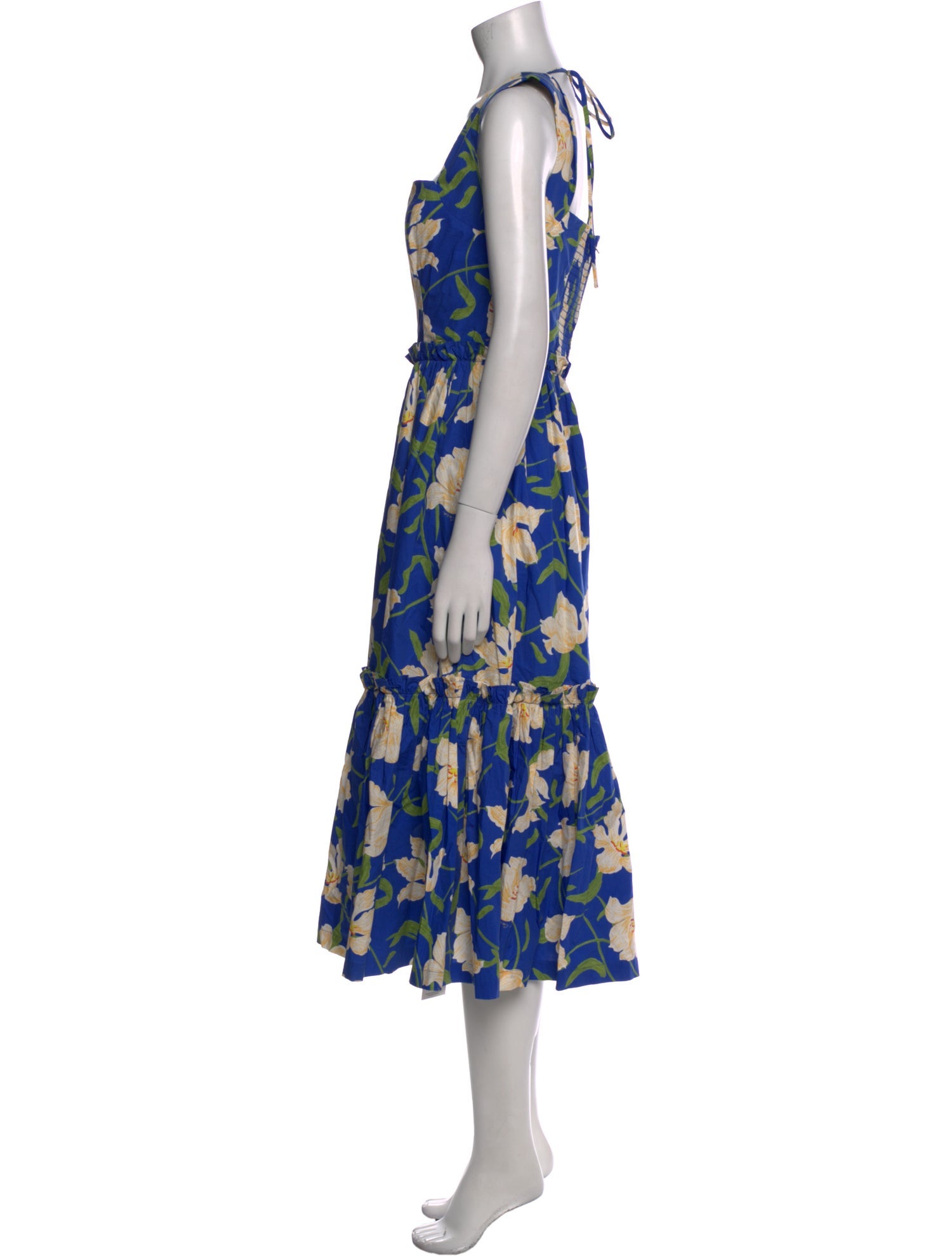 Cara Cara Floral Print Midi Length Dress