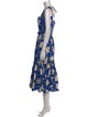 Cara Cara Floral Print Midi Length Dress