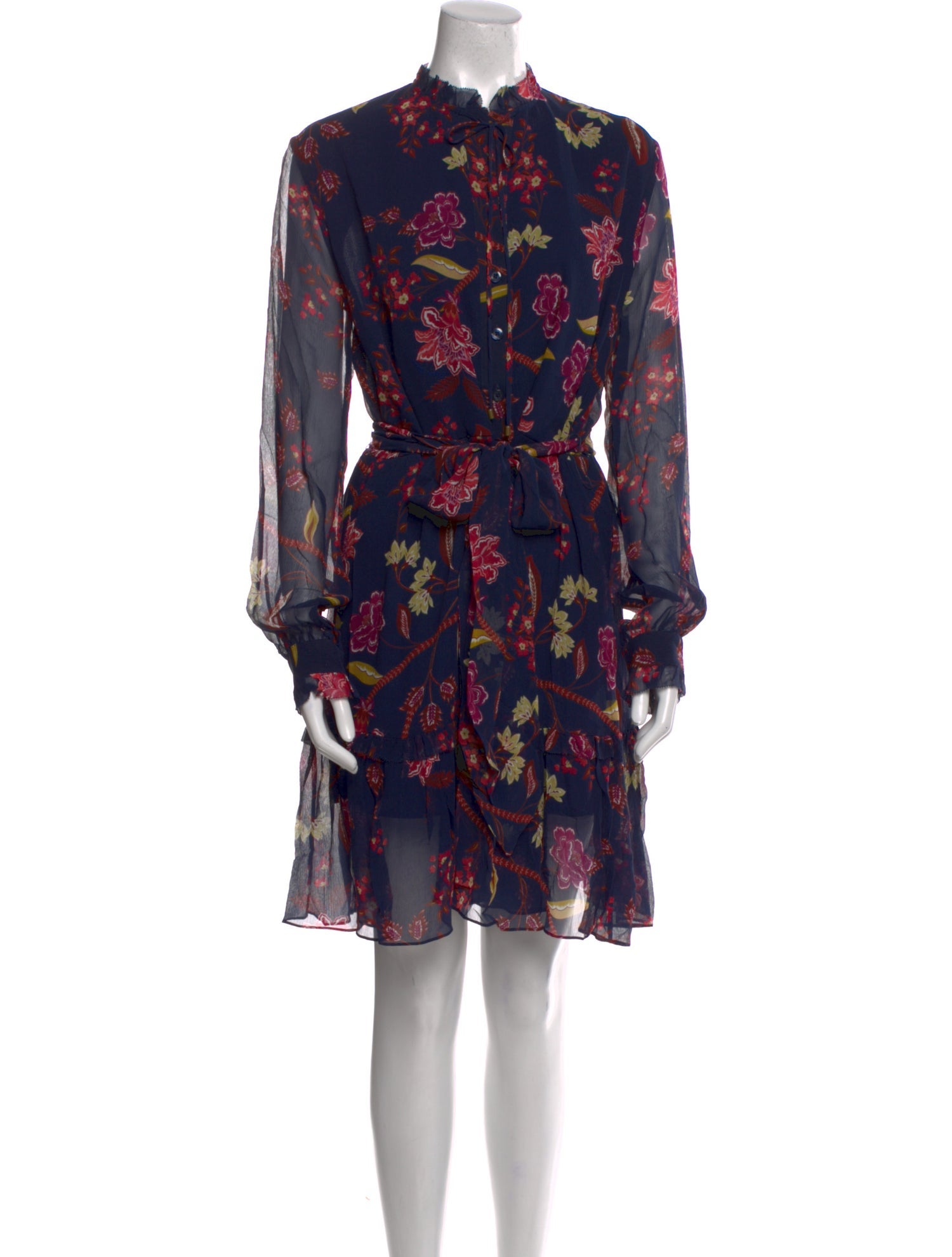 Cara Cara Silk Knee-Length Dress w/ Tags