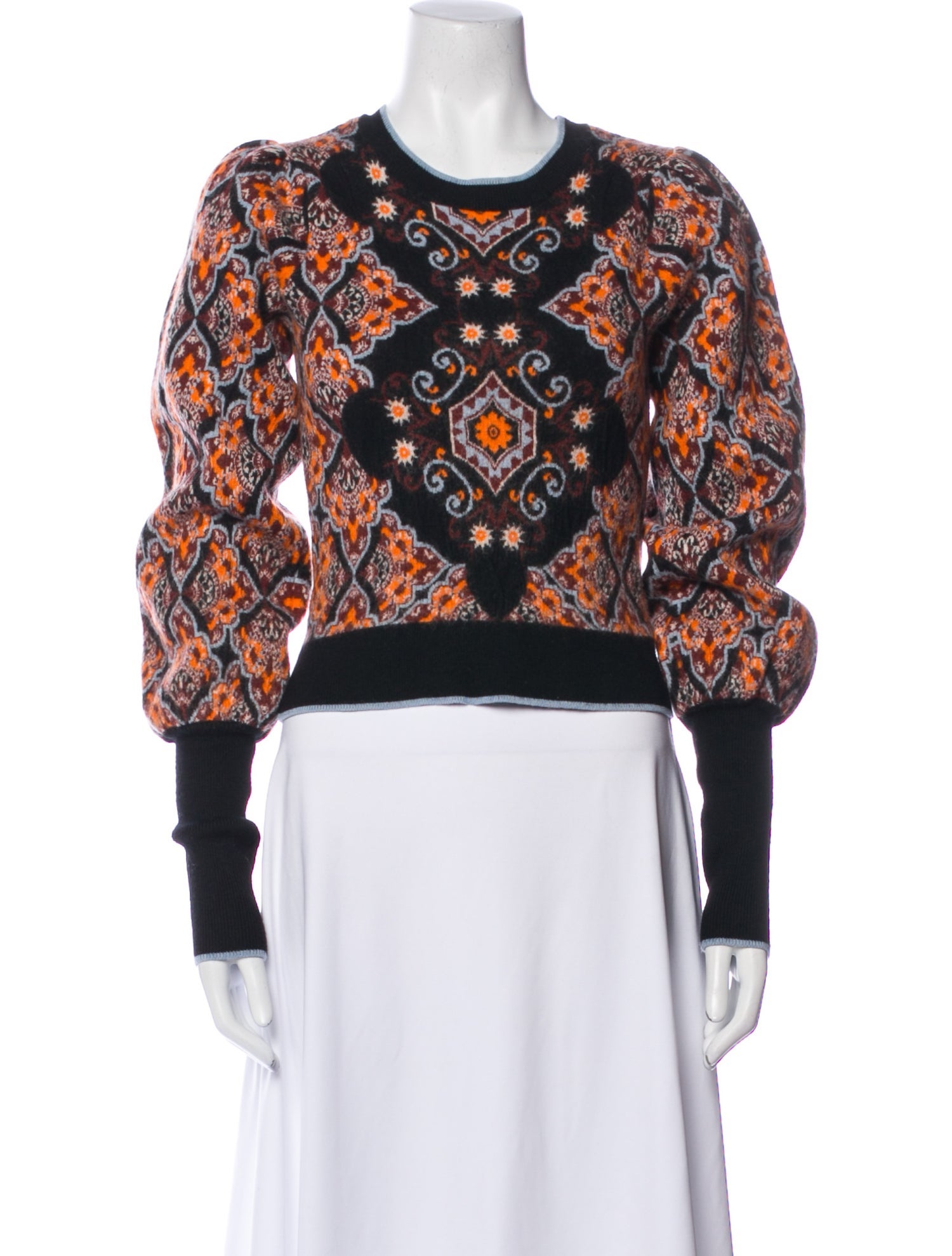 Cara Cara Wool Printed Sweater