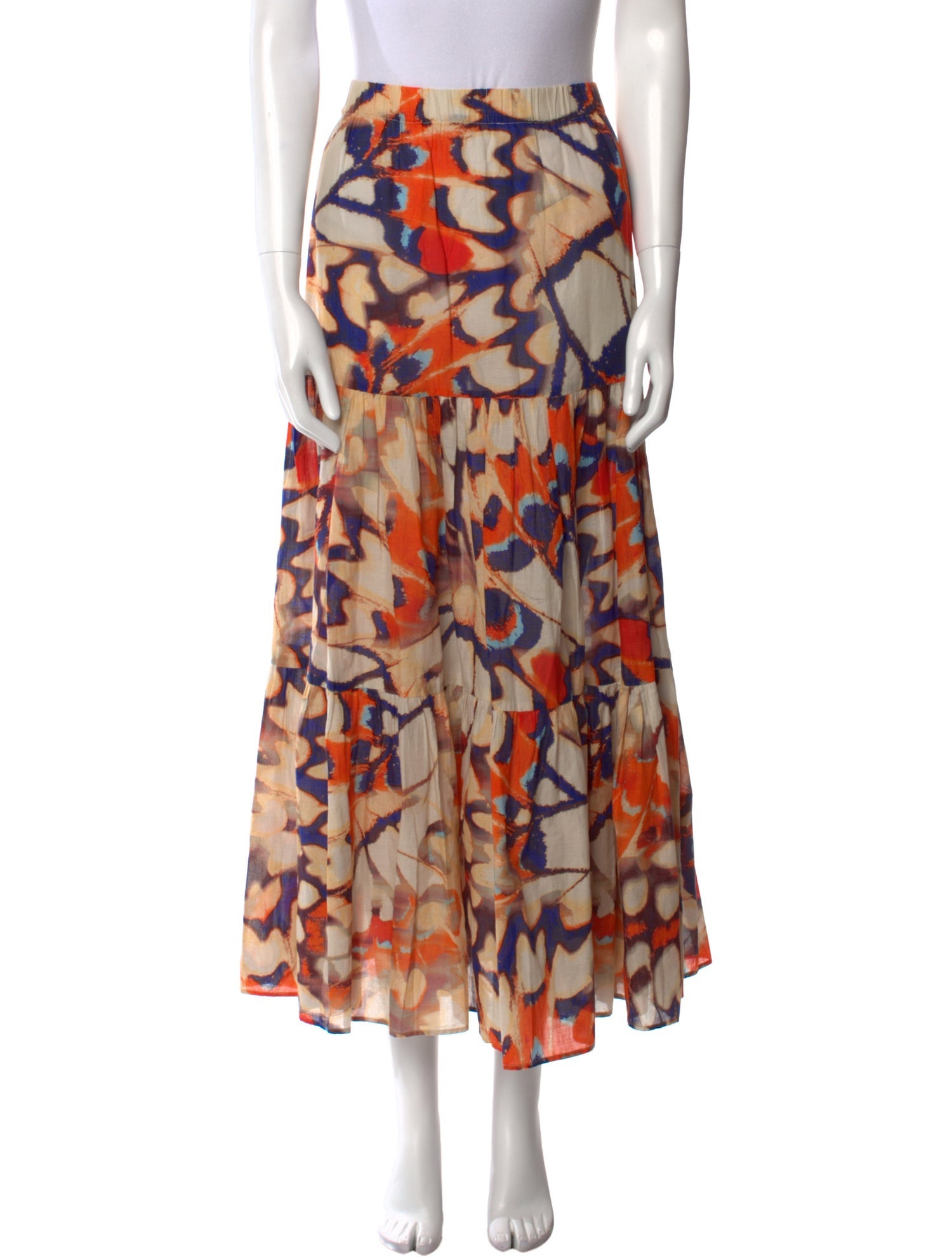 Cara Cara Printed Midi Length Skirt