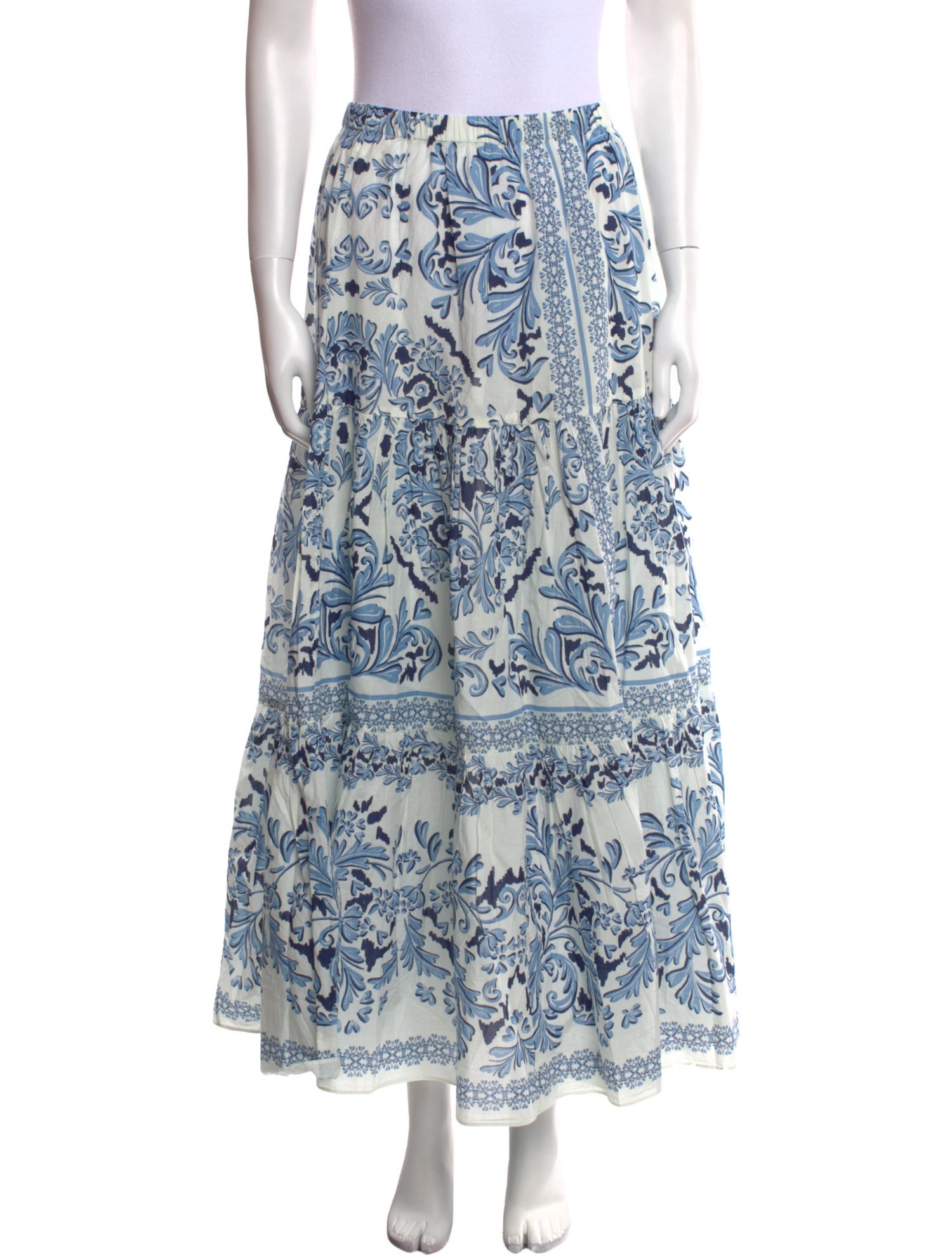 Cara Cara Printed Midi Length Skirt w/ Tags