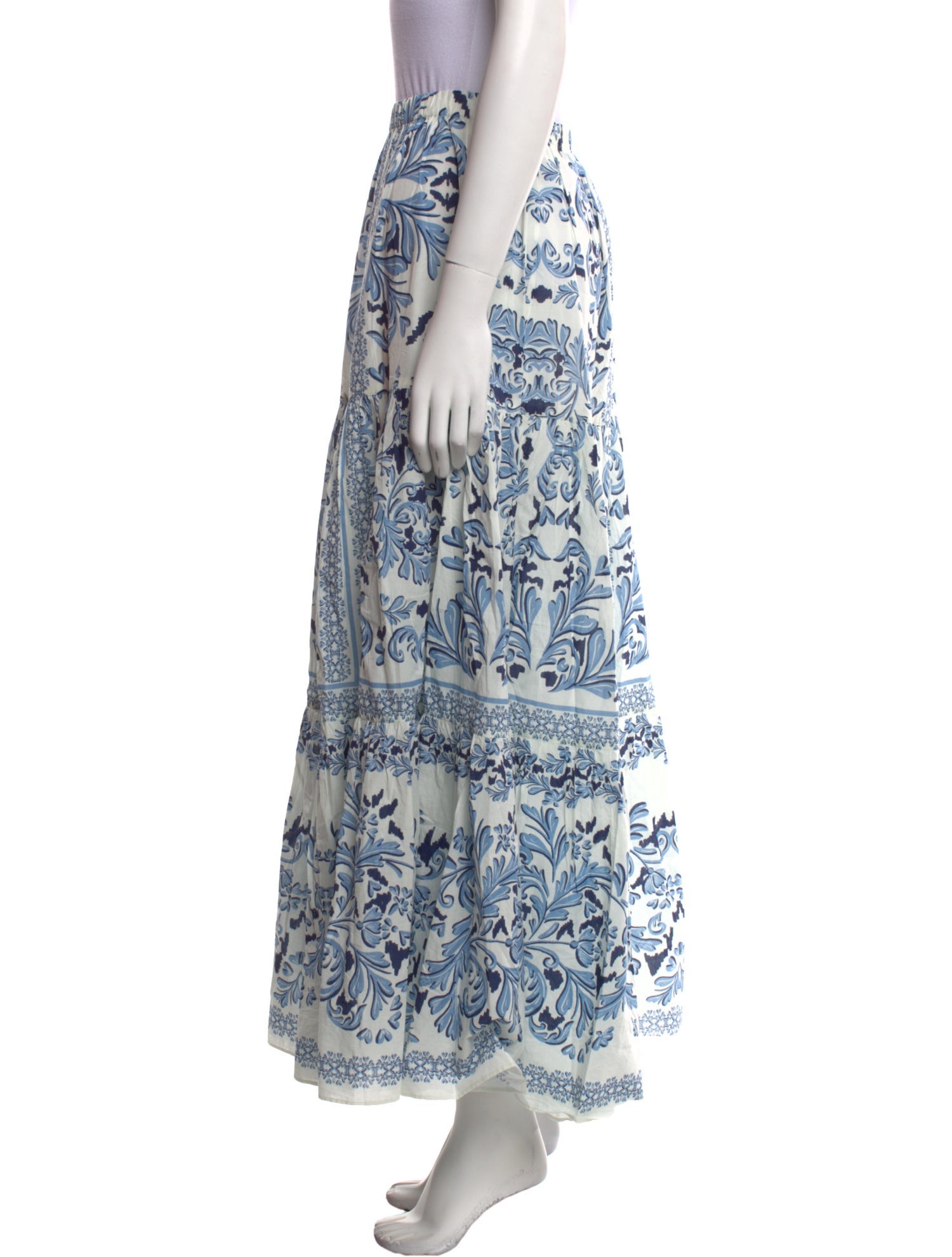 Cara Cara Printed Midi Length Skirt w/ Tags