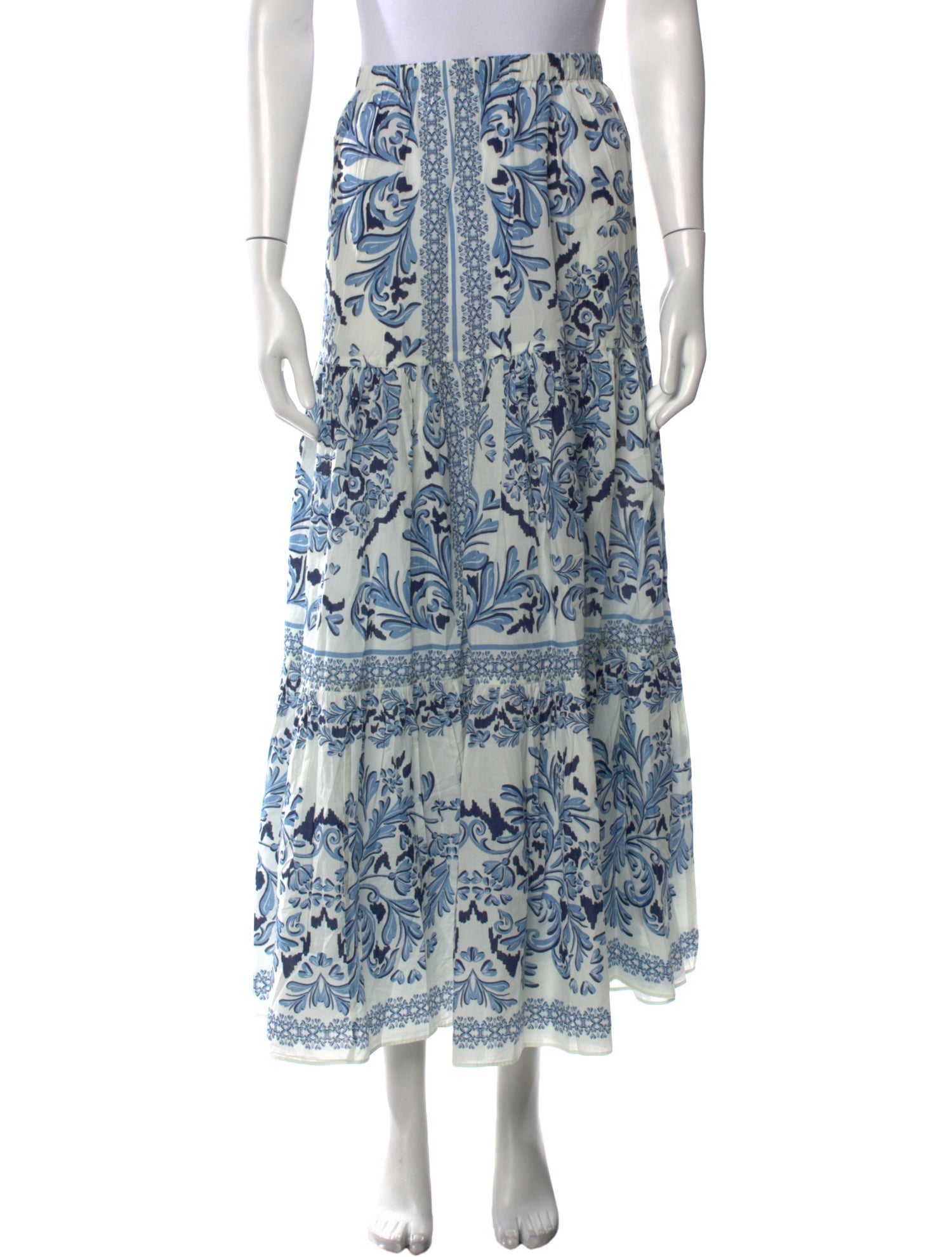 Cara Cara Printed Midi Length Skirt