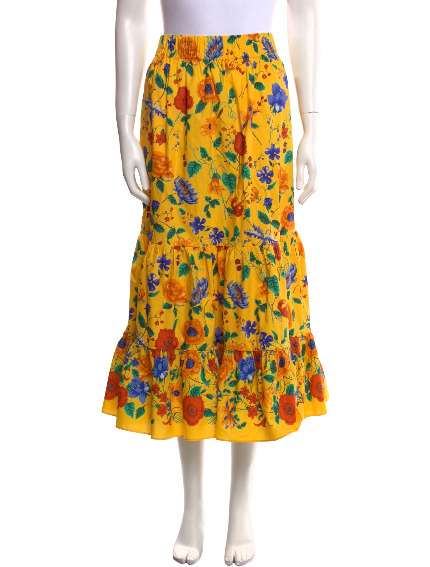 Cara Cara Printed Midi Length Skirt