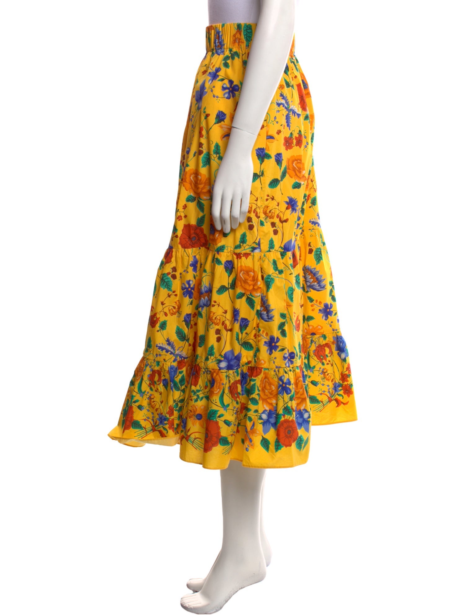 Cara Cara Printed Midi Length Skirt