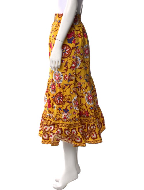 Cara Cara Printed Midi Length Skirt