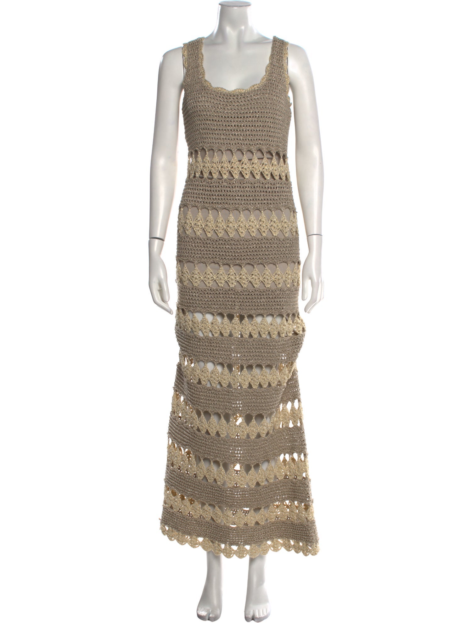 Cara Cara Striped Long Dress w/ Tags