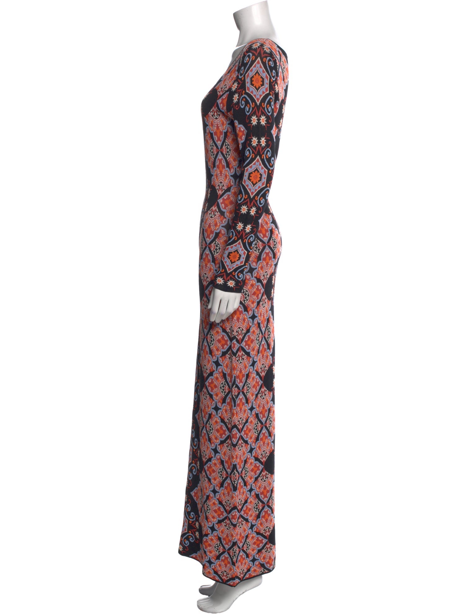 Cara Cara Paisley Print Long Dress