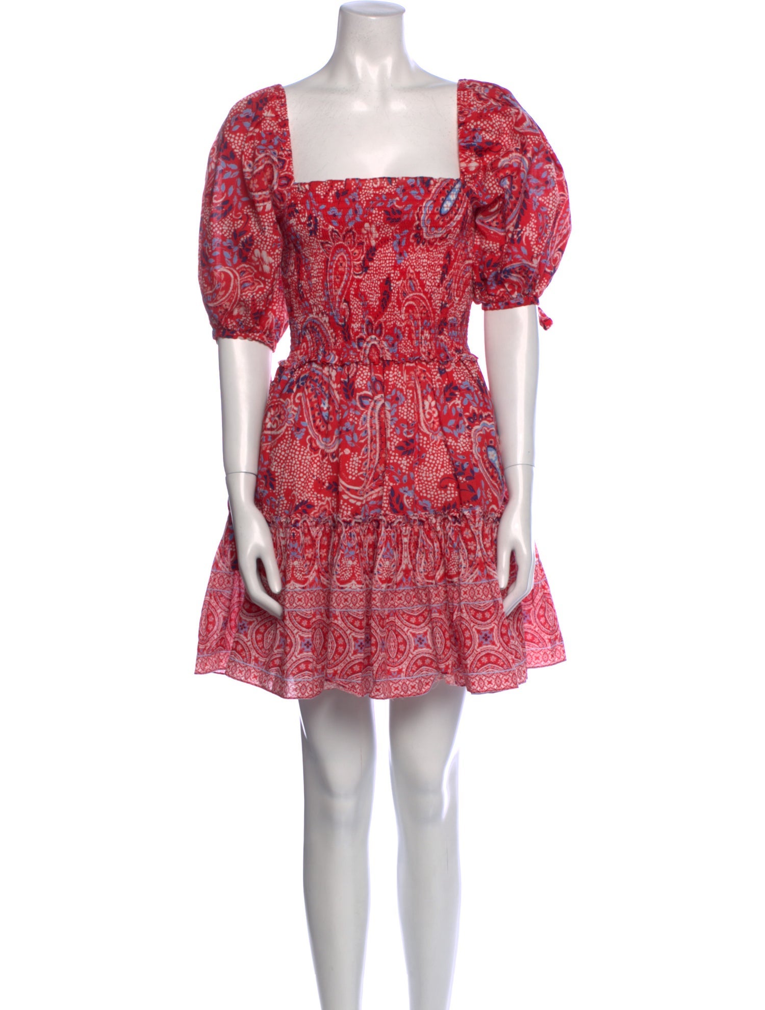 Cara Cara Paisley Print Mini Dress