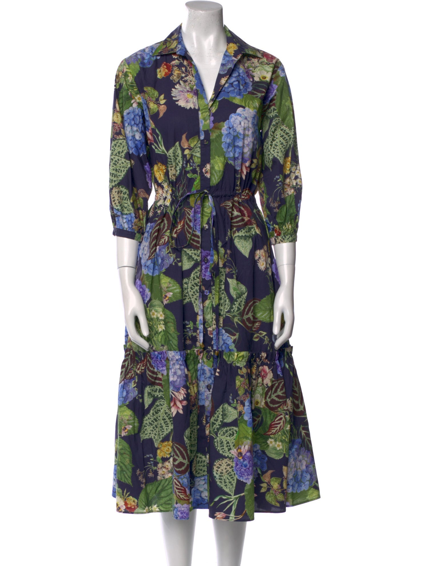 Cara Cara Printed Midi Length Dress