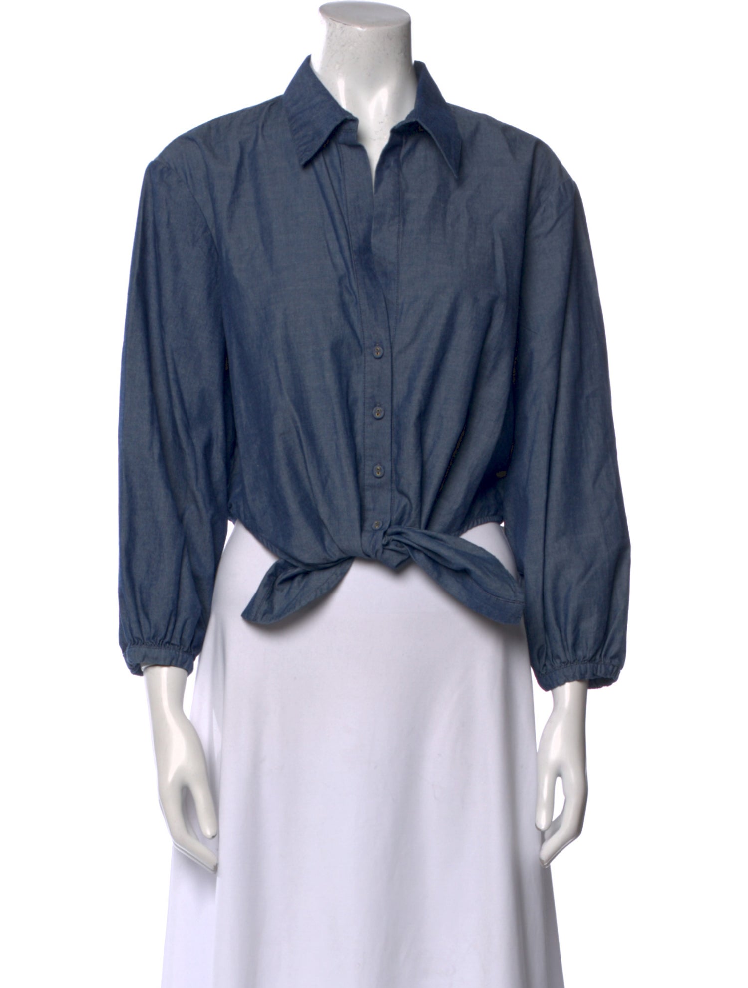 Cara Cara Three-Quarter Sleeve Crop Top