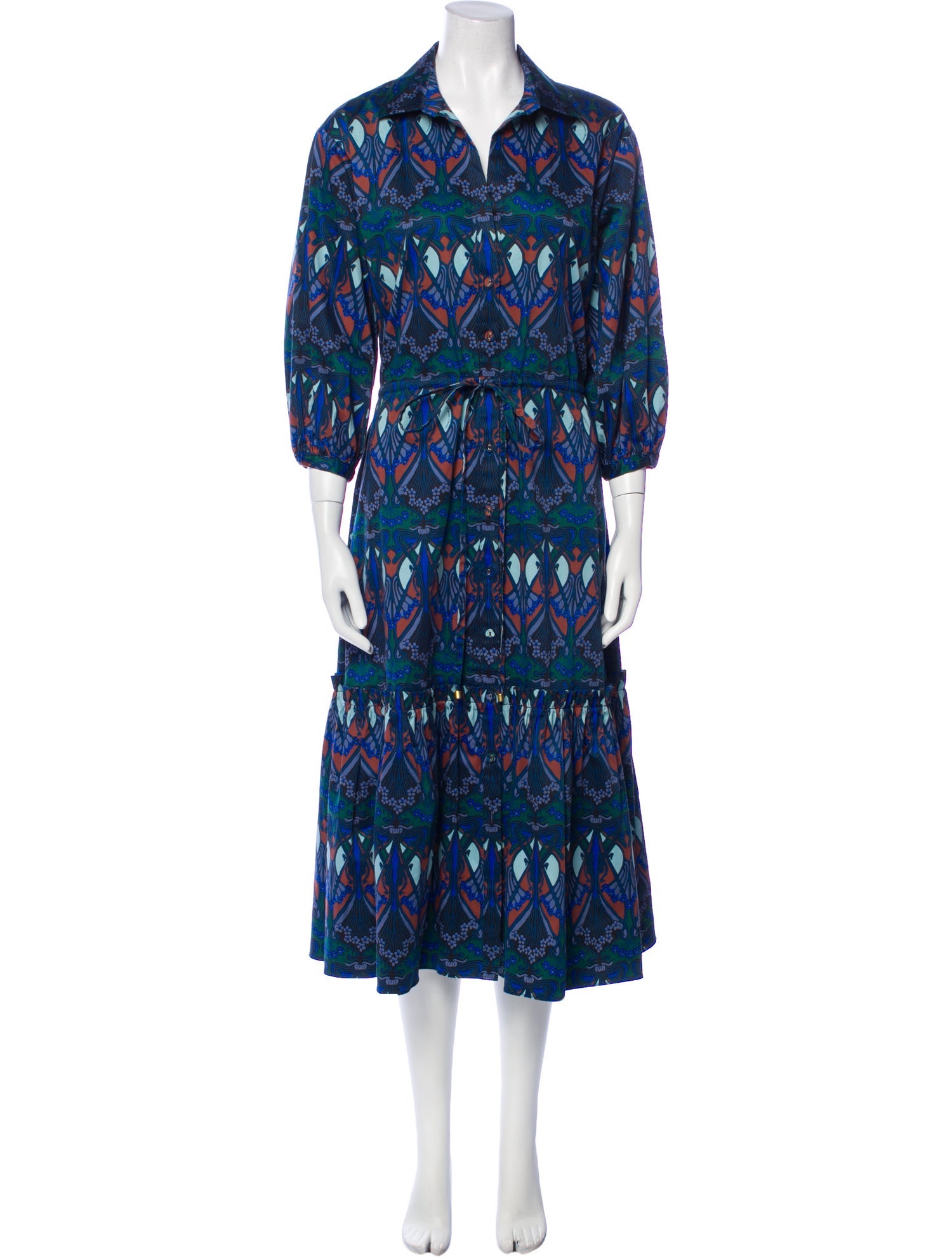 Cara Cara Printed Long Dress