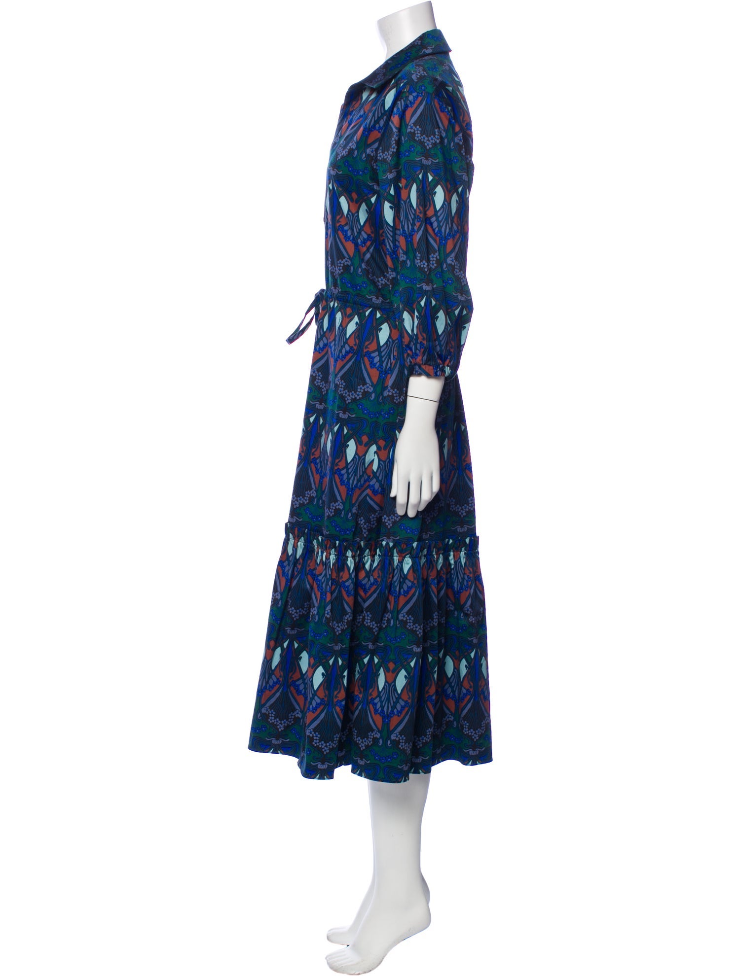 Cara Cara Printed Long Dress