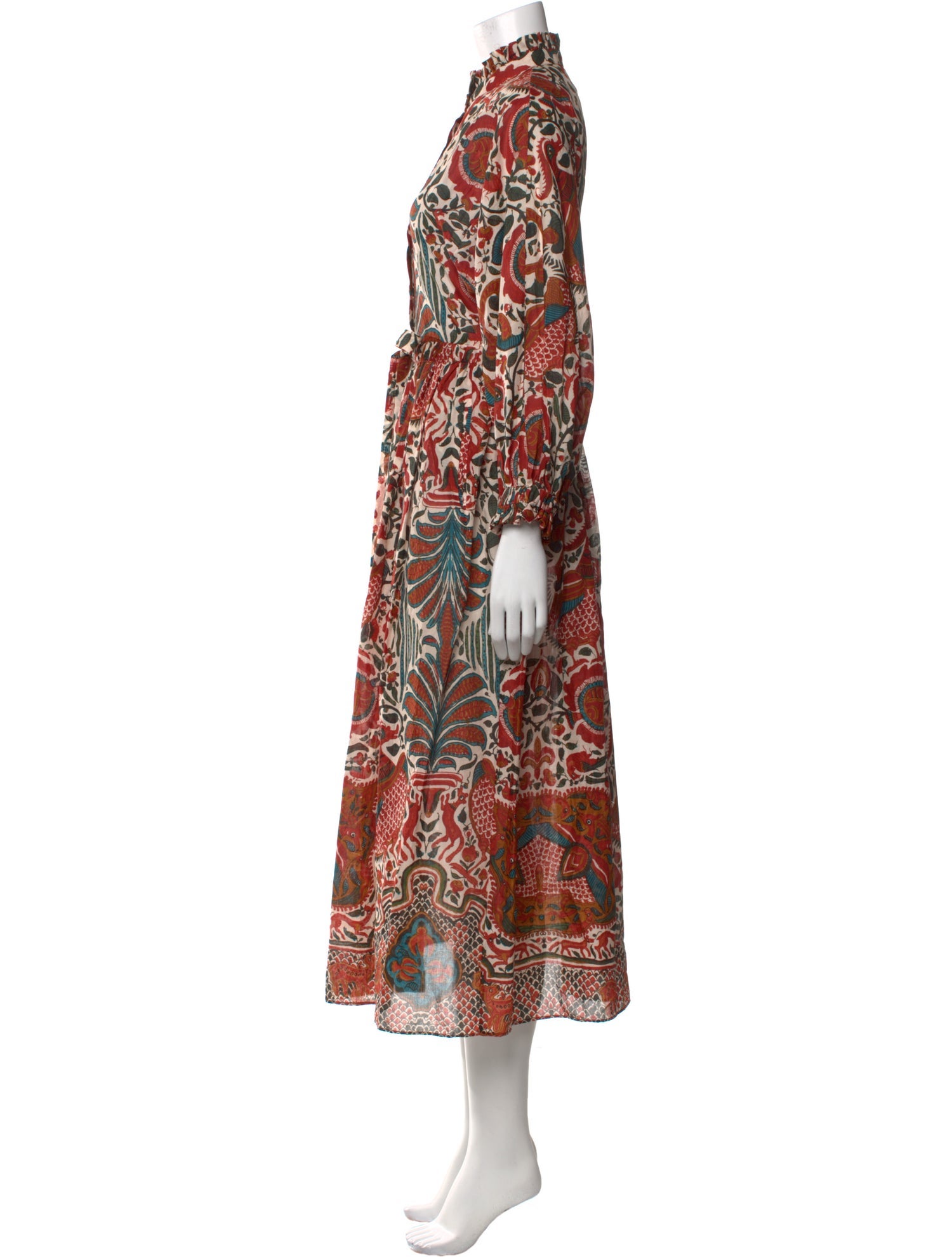 Cara Cara Printed Long Dress