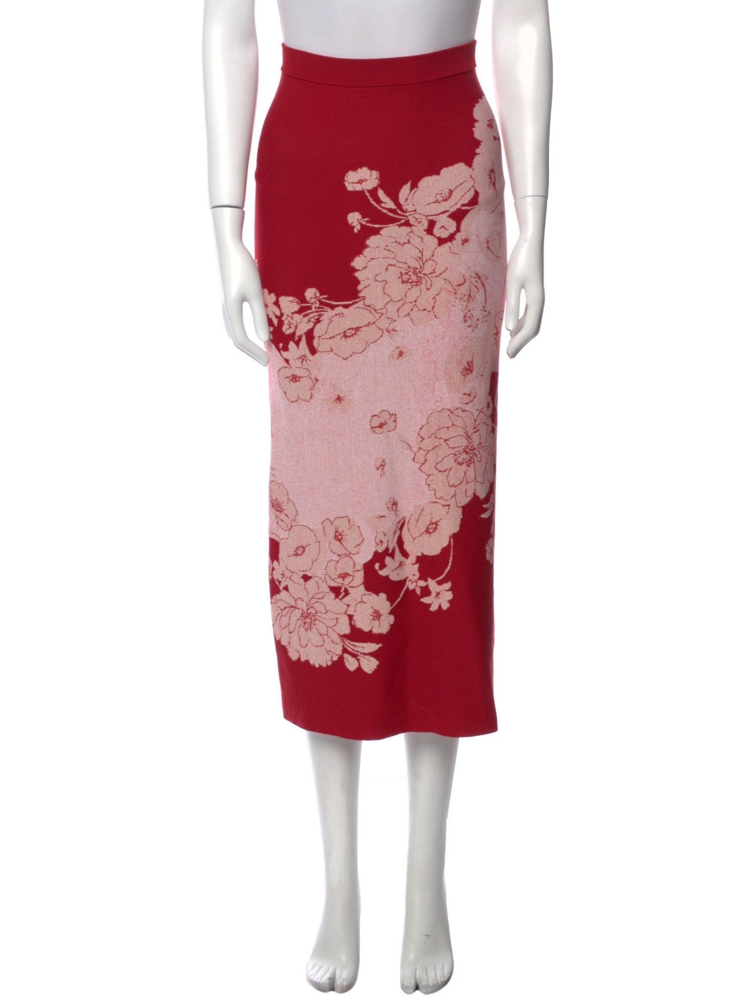 Cara Cara Floral Print Midi Length Skirt