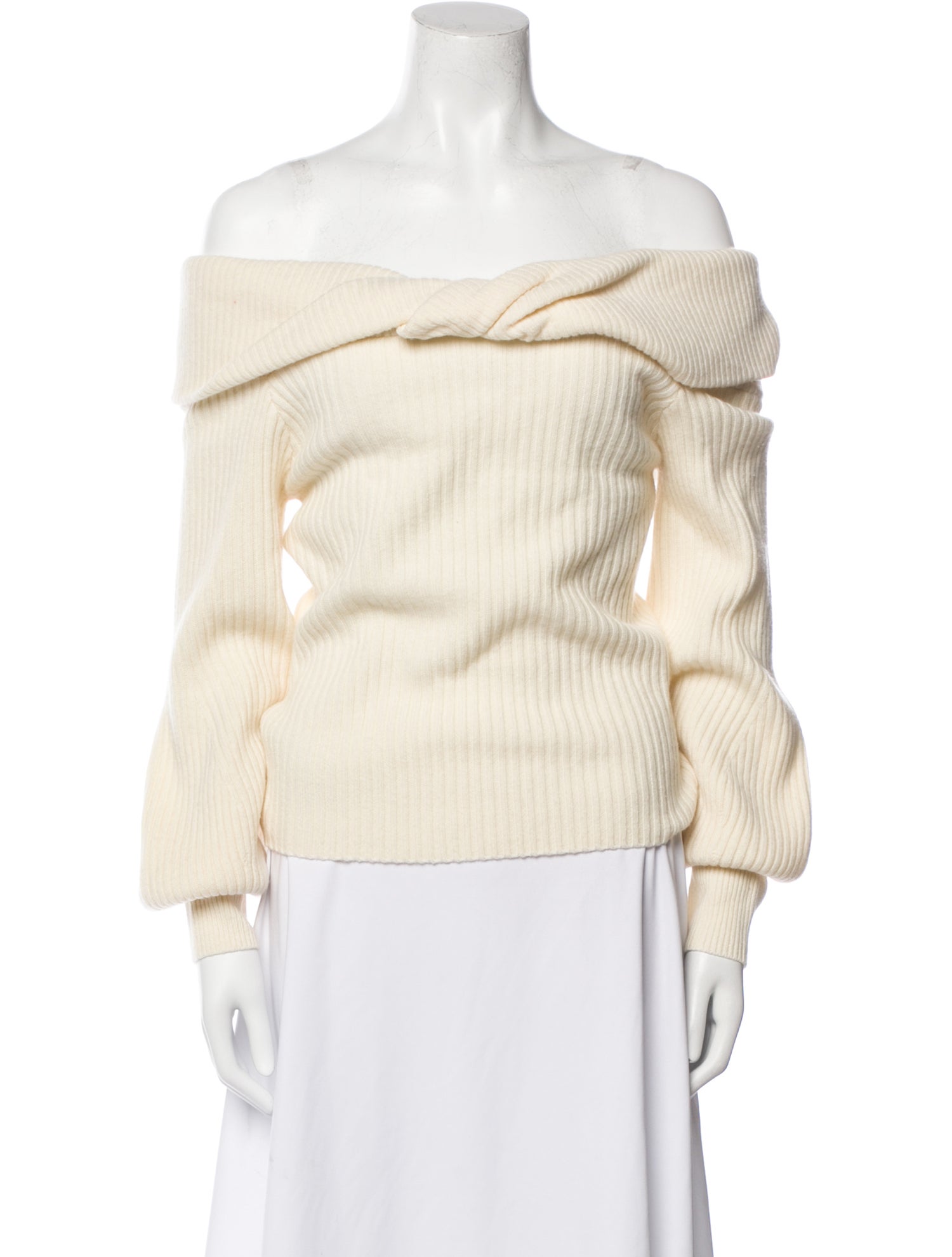 Cara Cara Wool Off-The-Shoulder Sweater