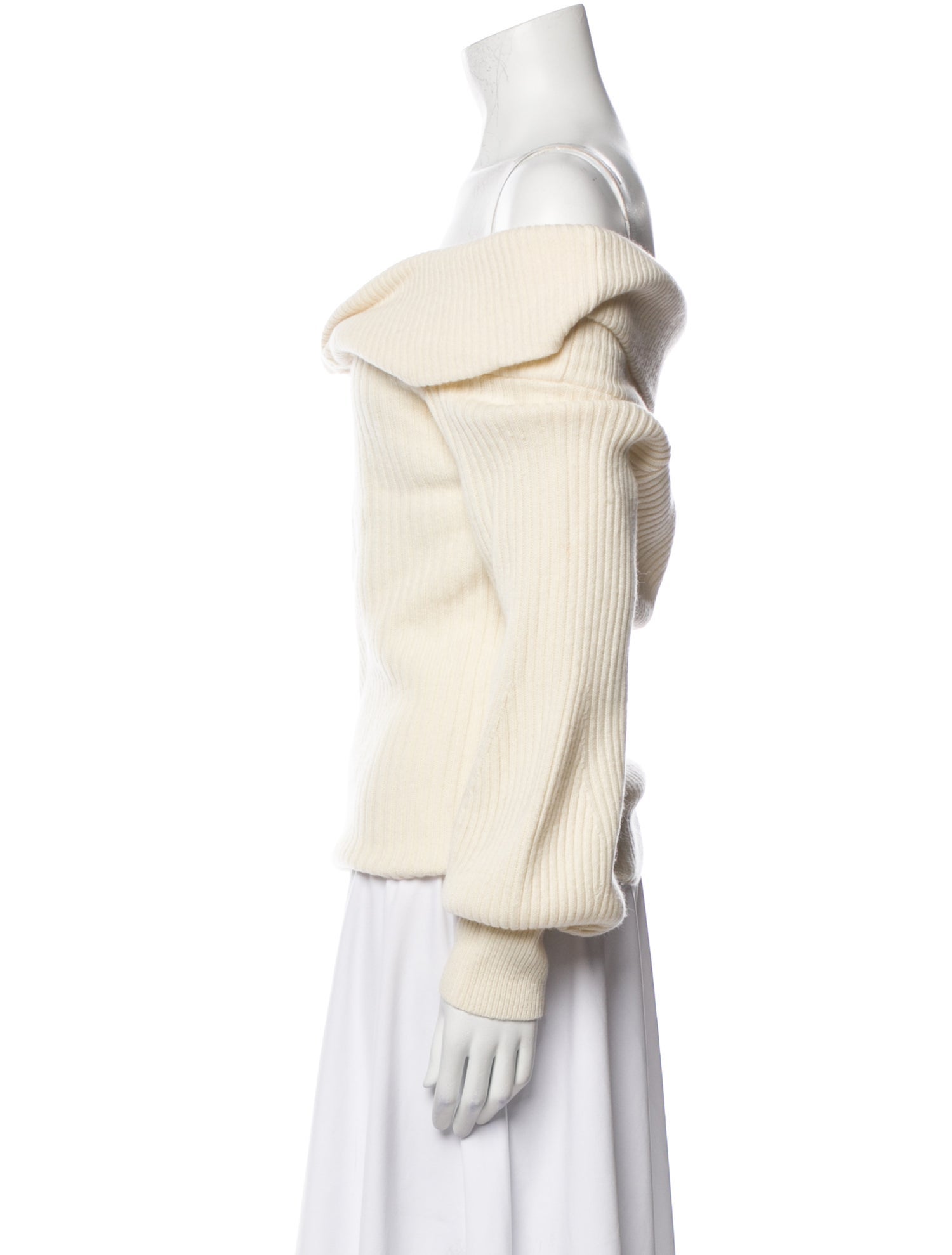 Cara Cara Wool Off-The-Shoulder Sweater