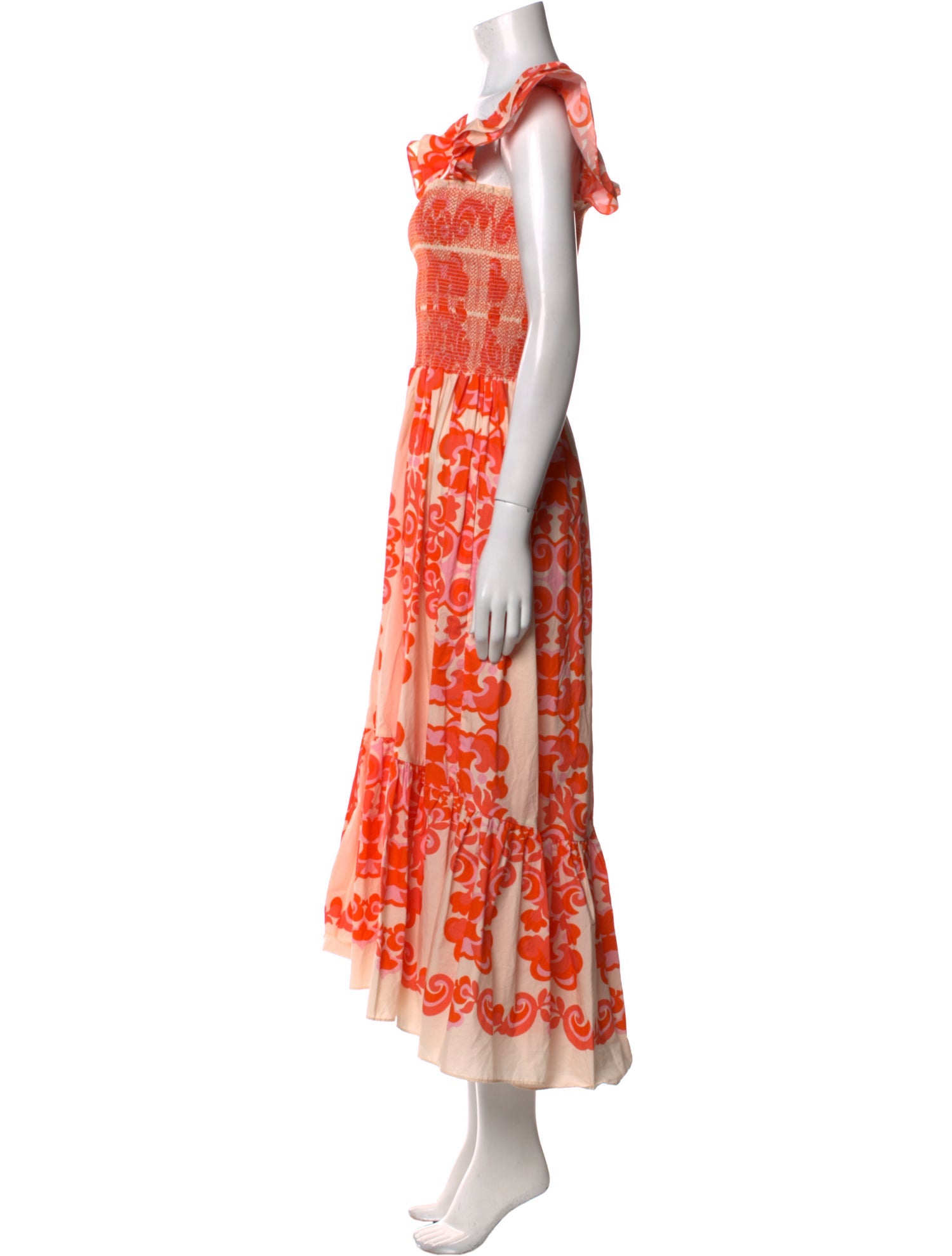 Cara Cara Printed Long Dress