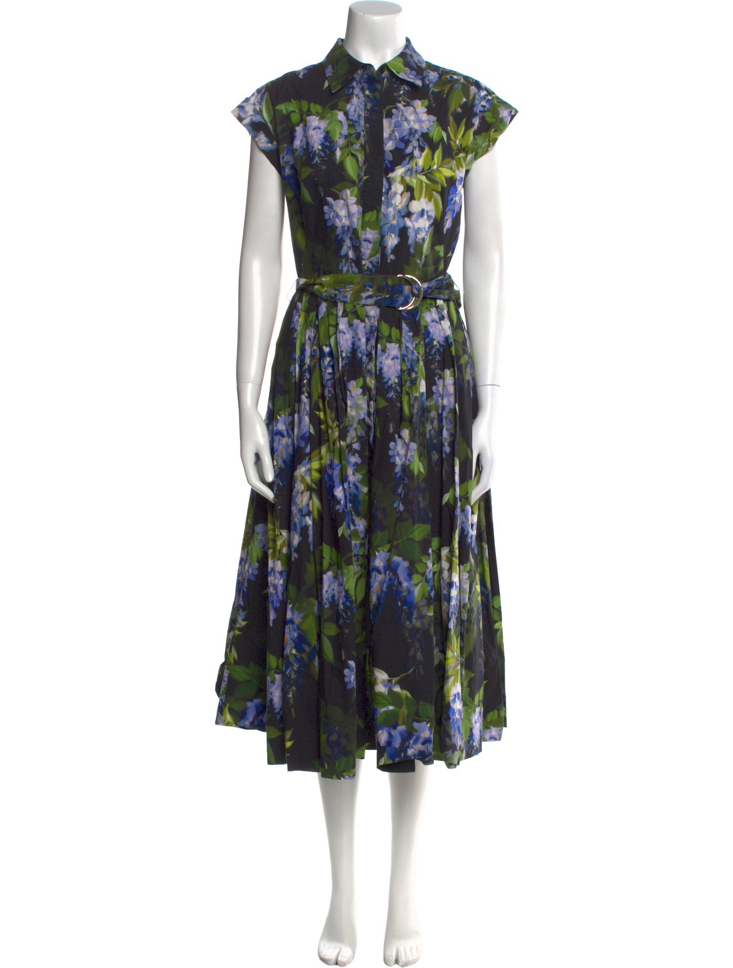 Cara Cara Floral Print Midi Length Dress
