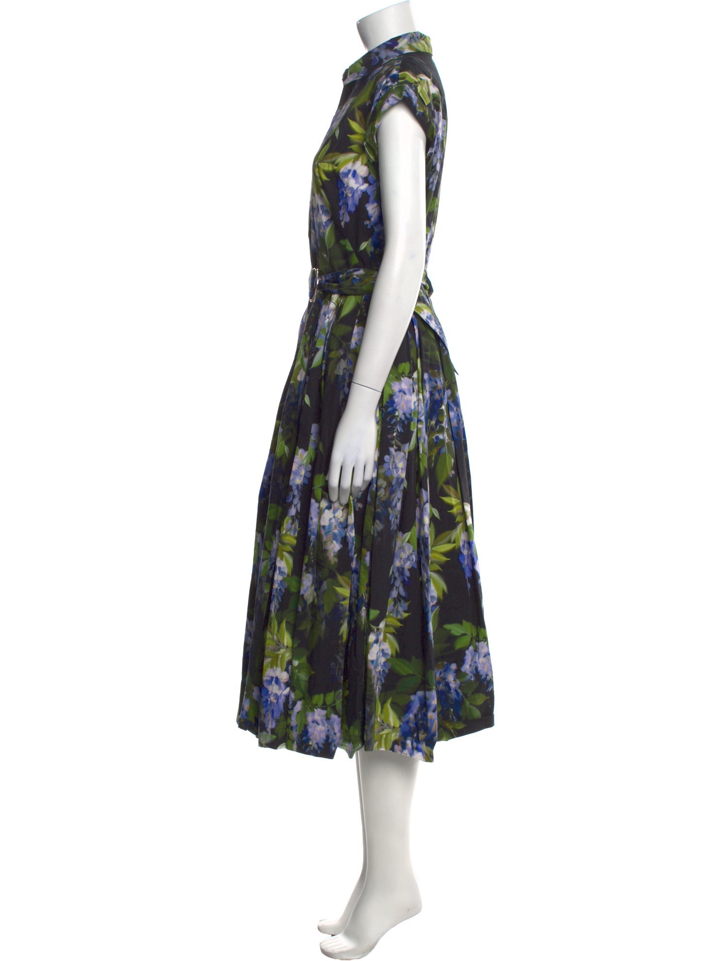 Cara Cara Floral Print Midi Length Dress