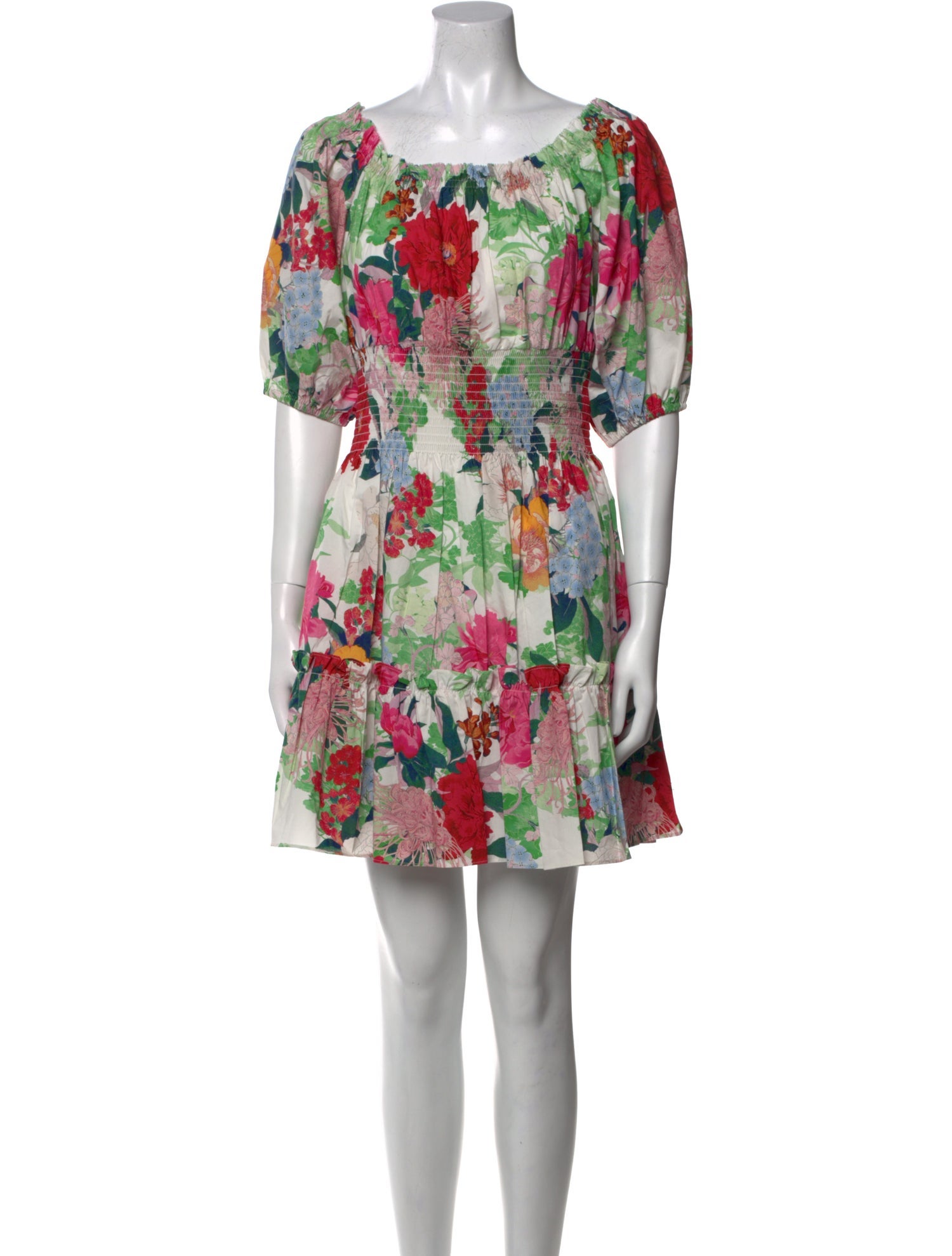 Cara Cara Floral Print Mini Dress