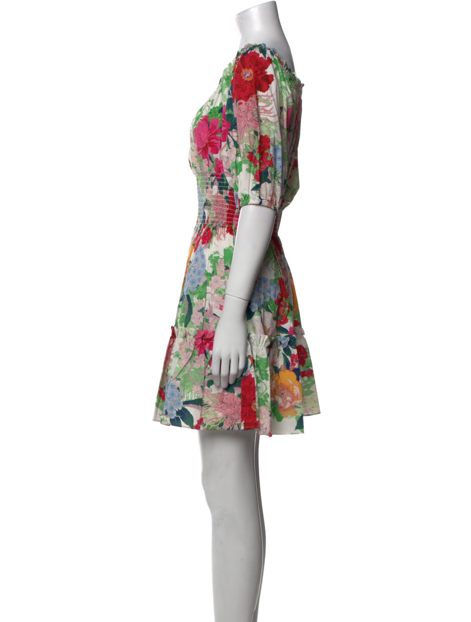 Cara Cara Floral Print Mini Dress