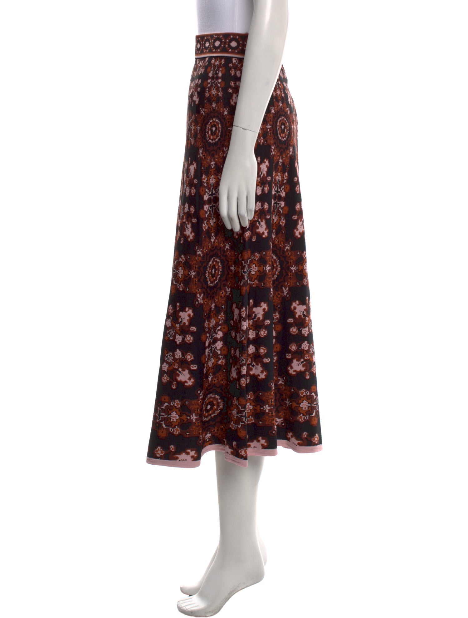 Cara Cara Printed Midi Length Skirt