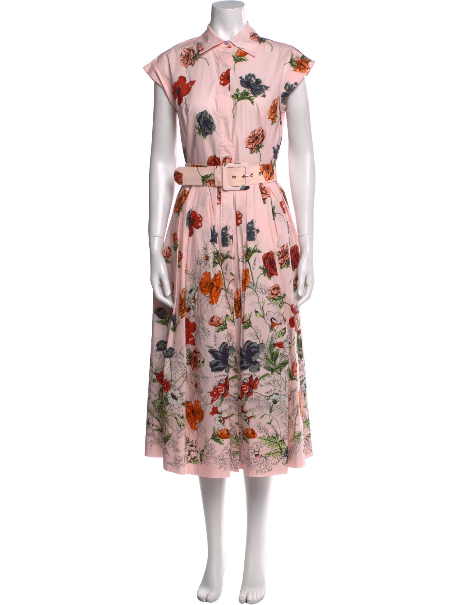 Cara Cara Floral Print Long Dress w/ Tags