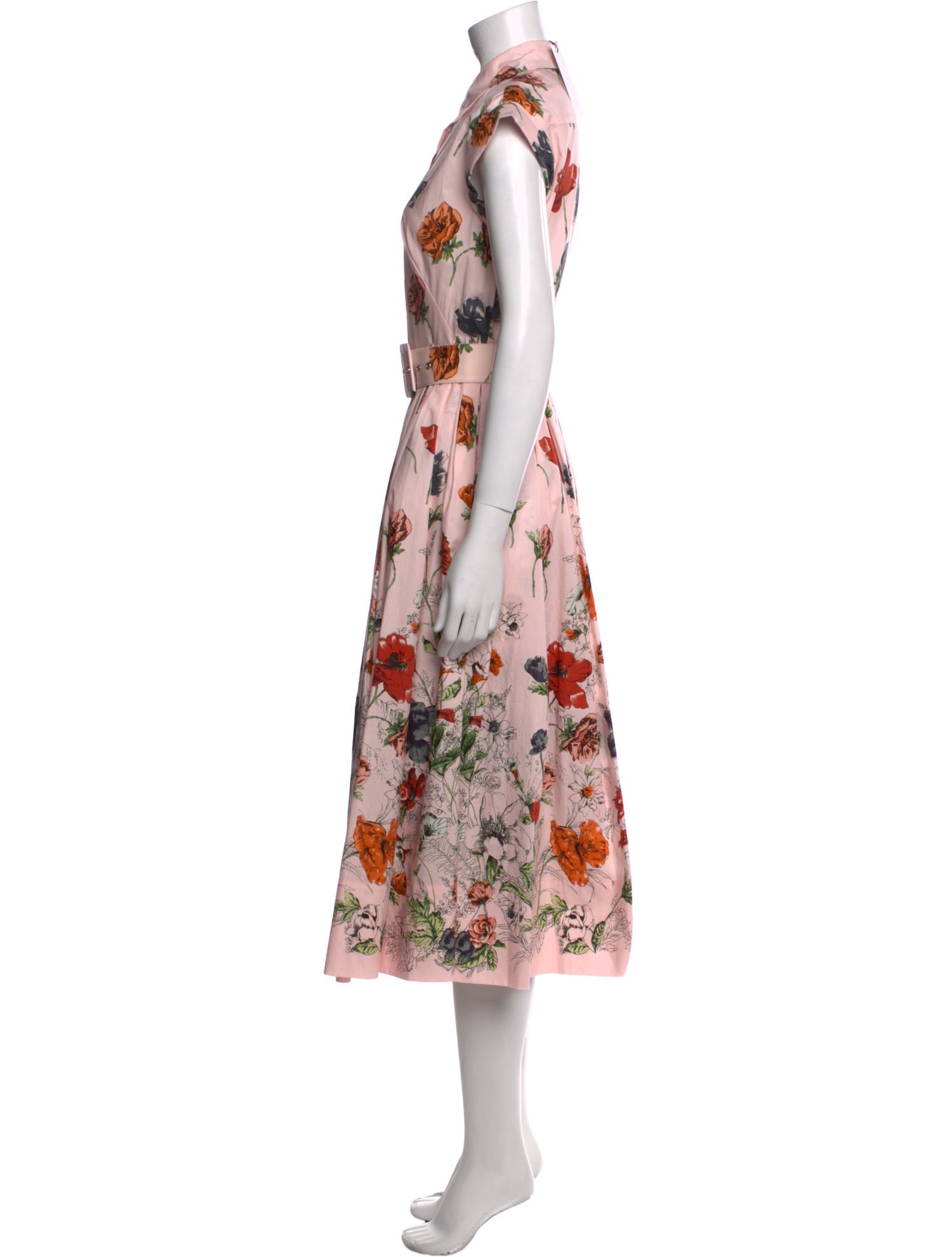 Cara Cara Floral Print Long Dress w/ Tags