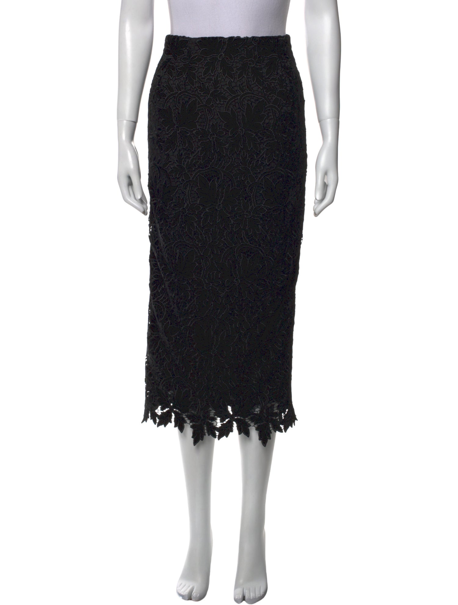 Cara Cara Lace Pattern Midi Length Skirt w/ Tags