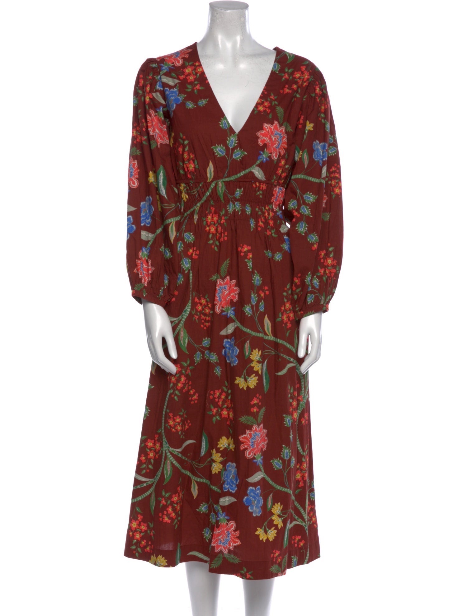 Cara Cara Floral Print Long Dress w/ Tags