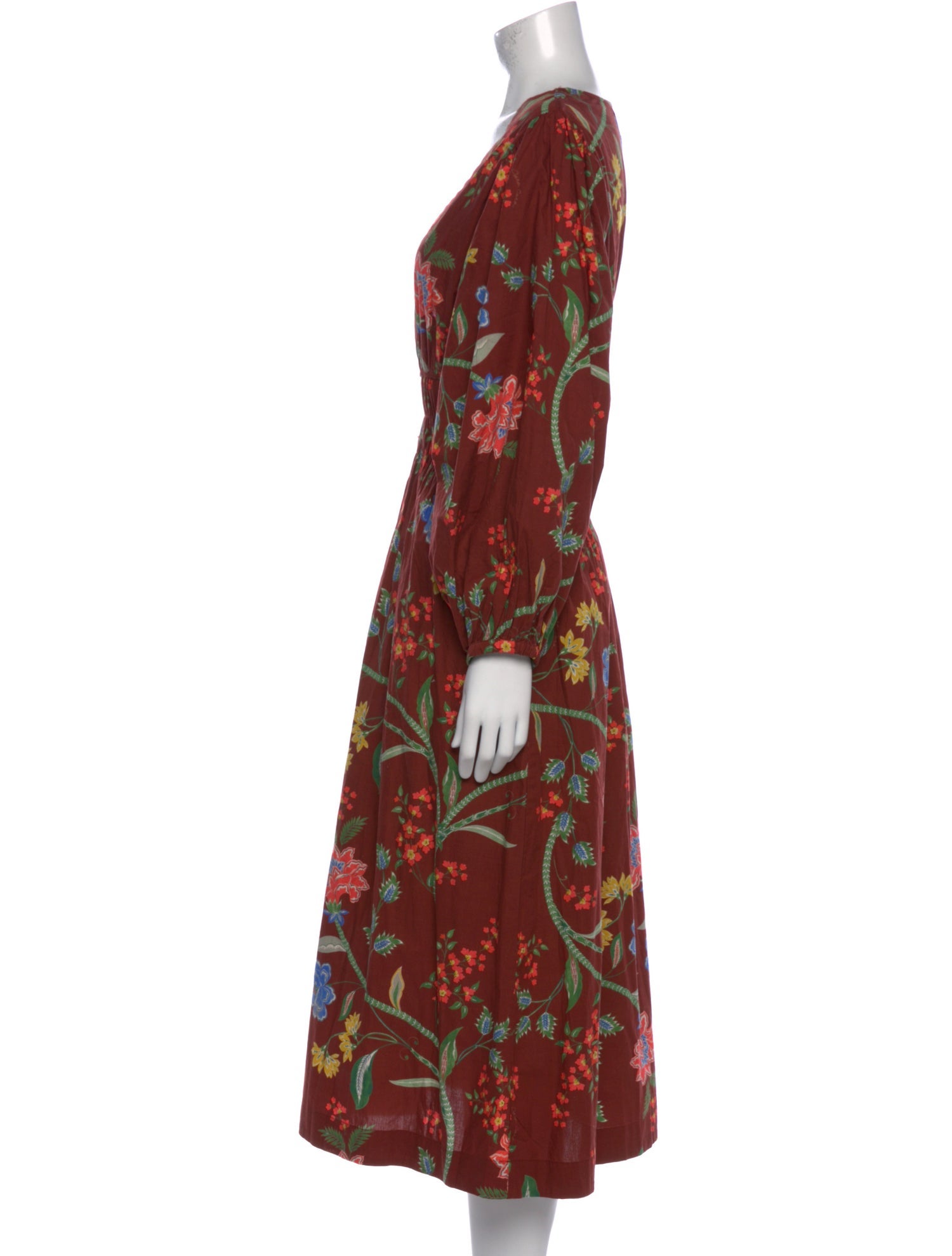 Cara Cara Floral Print Long Dress w/ Tags