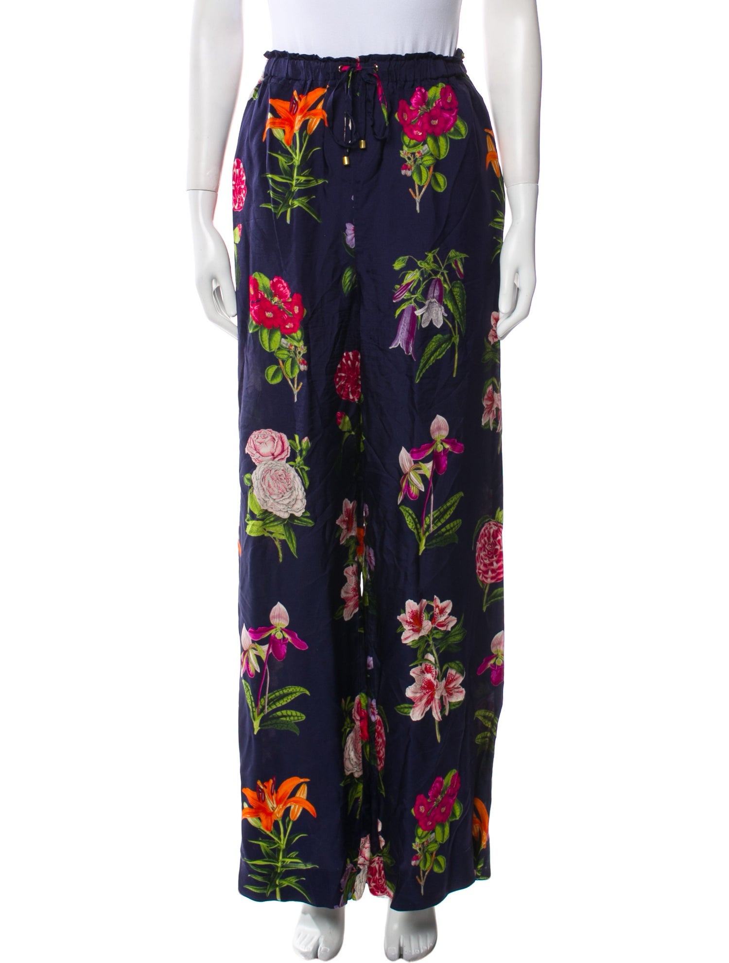 Cara Cara Floral Print Wide Leg Pants
