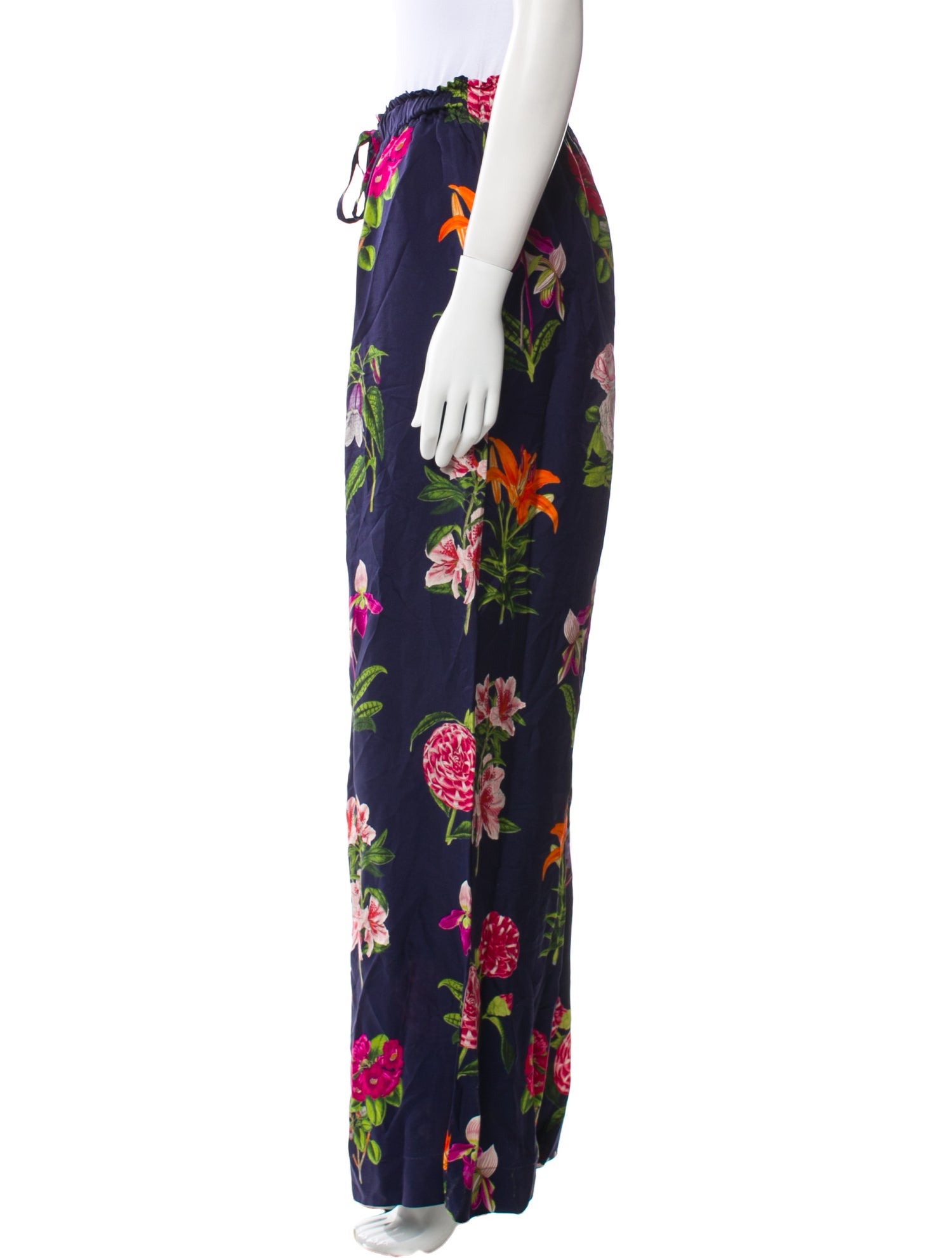 Cara Cara Floral Print Wide Leg Pants