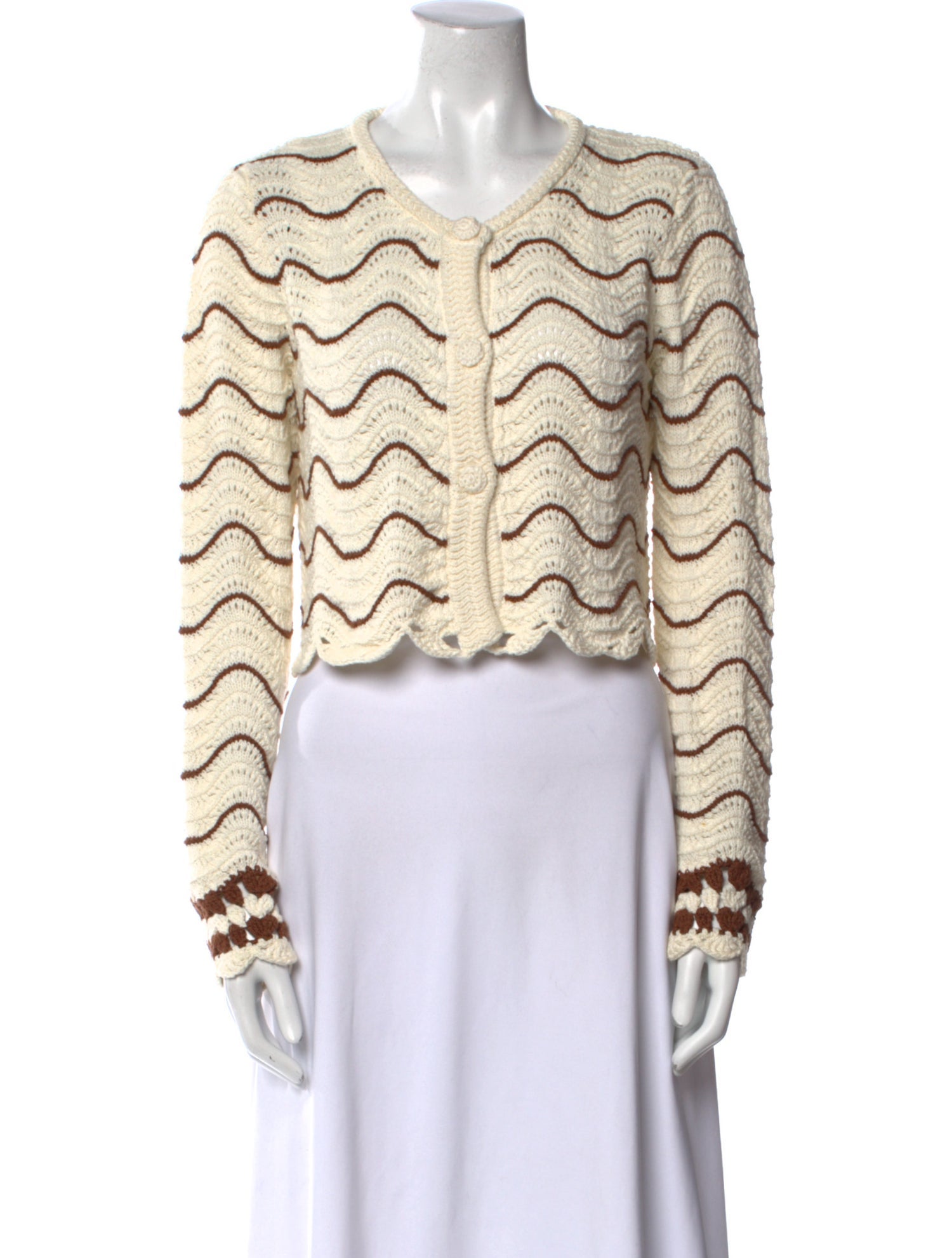 Cara Cara Striped Scoop Neck Sweater