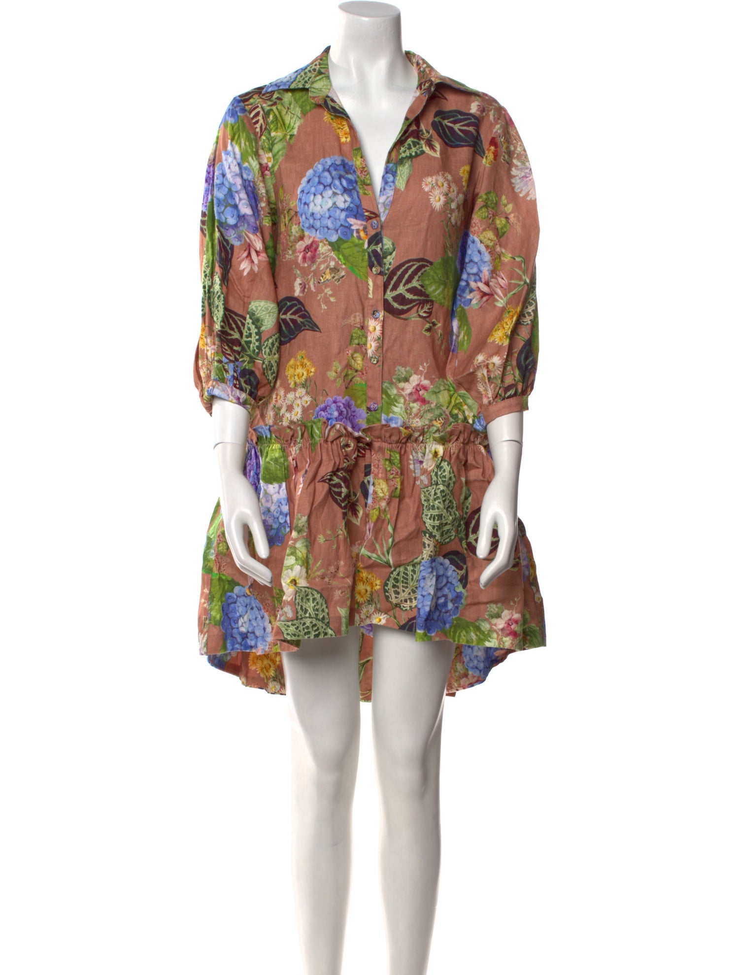 Cara Cara Linen Mini Dress w/ Tags