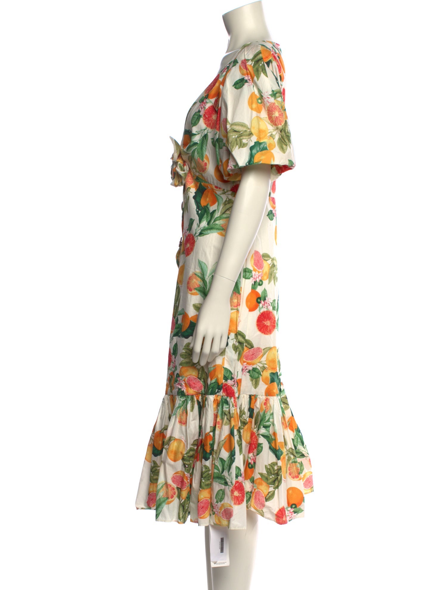 Cara Cara Floral Print Midi Length Dress