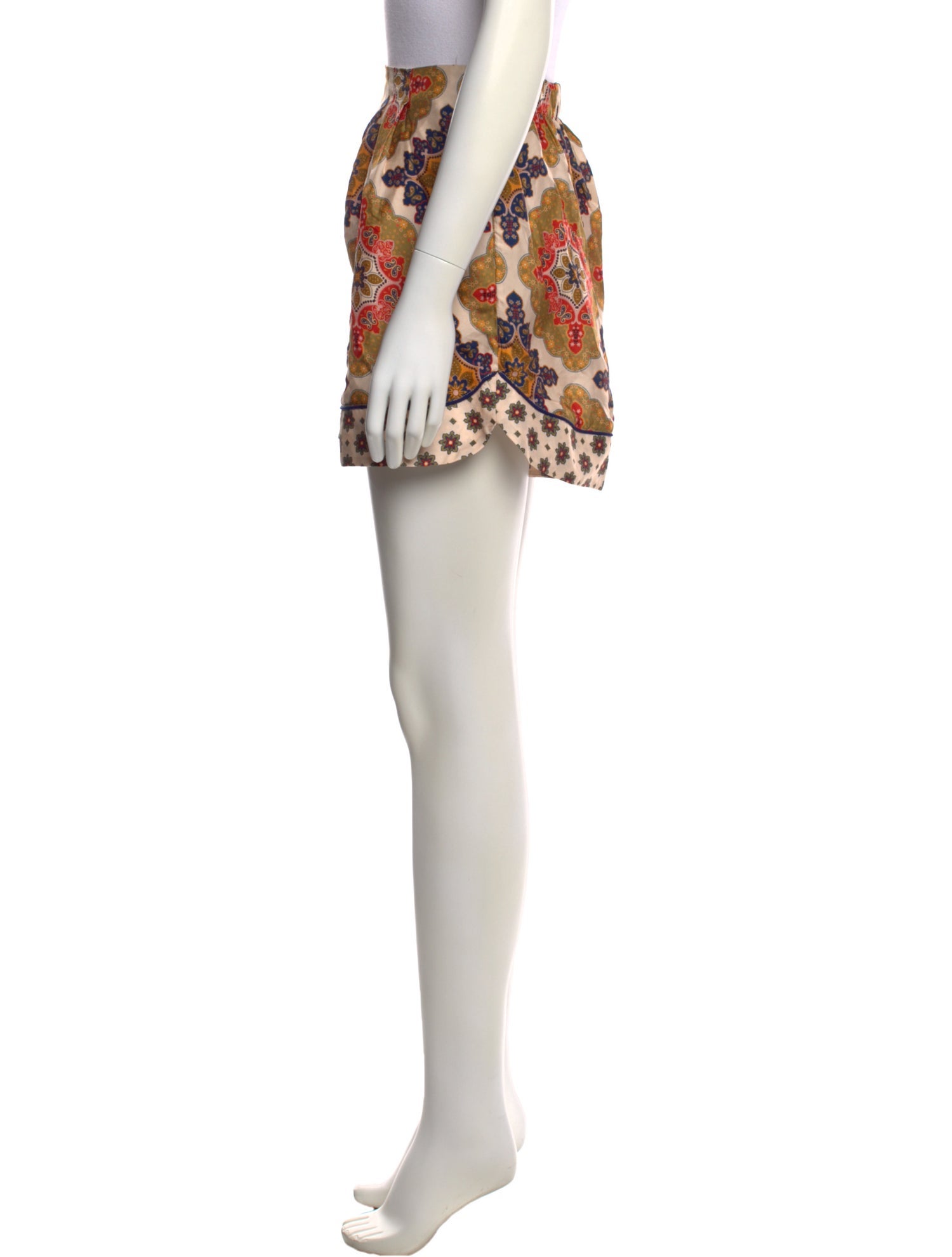 Cara Cara Floral Print Mini Shorts