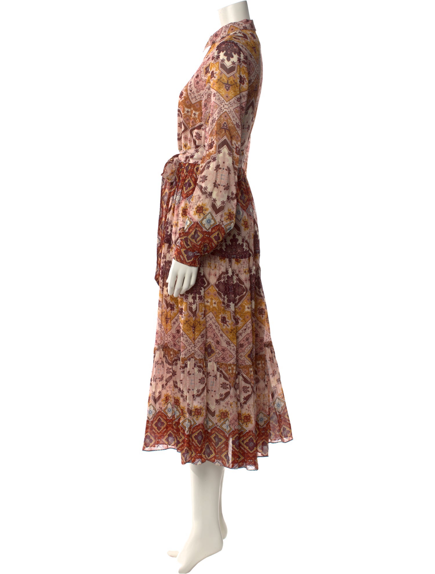 Cara Cara Printed Long Dress