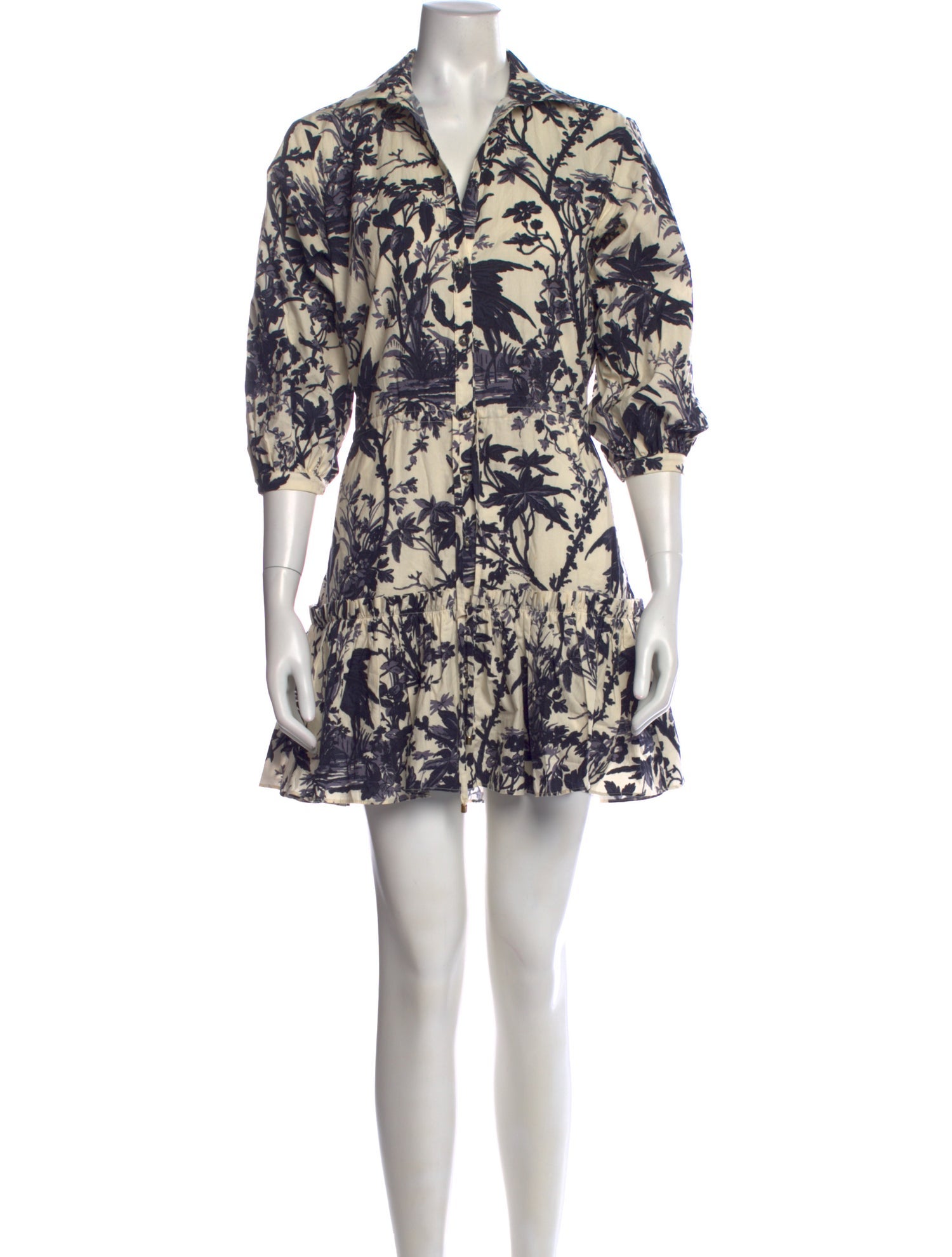 Cara Cara Floral Print Mini Dress