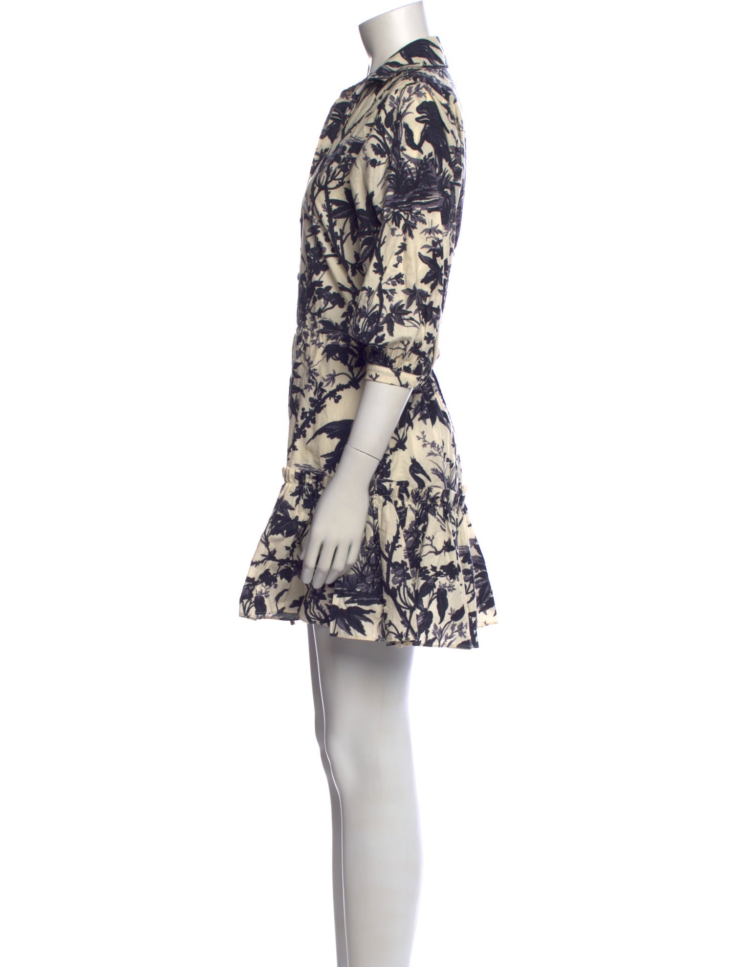 Cara Cara Floral Print Mini Dress