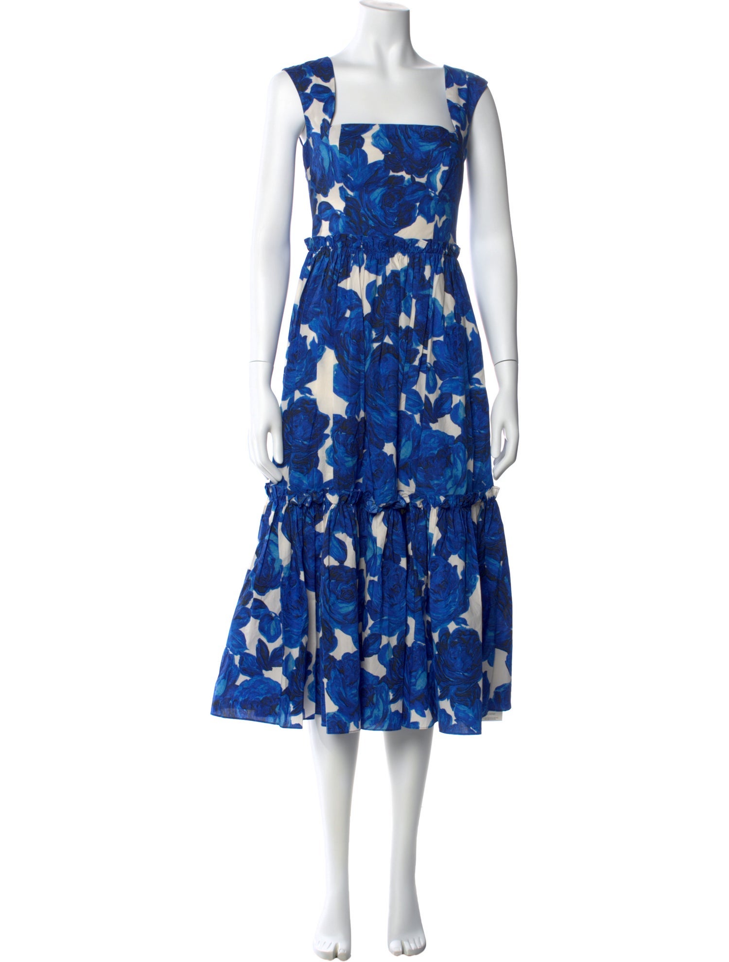 Cara Cara Floral Print Midi Length Dress