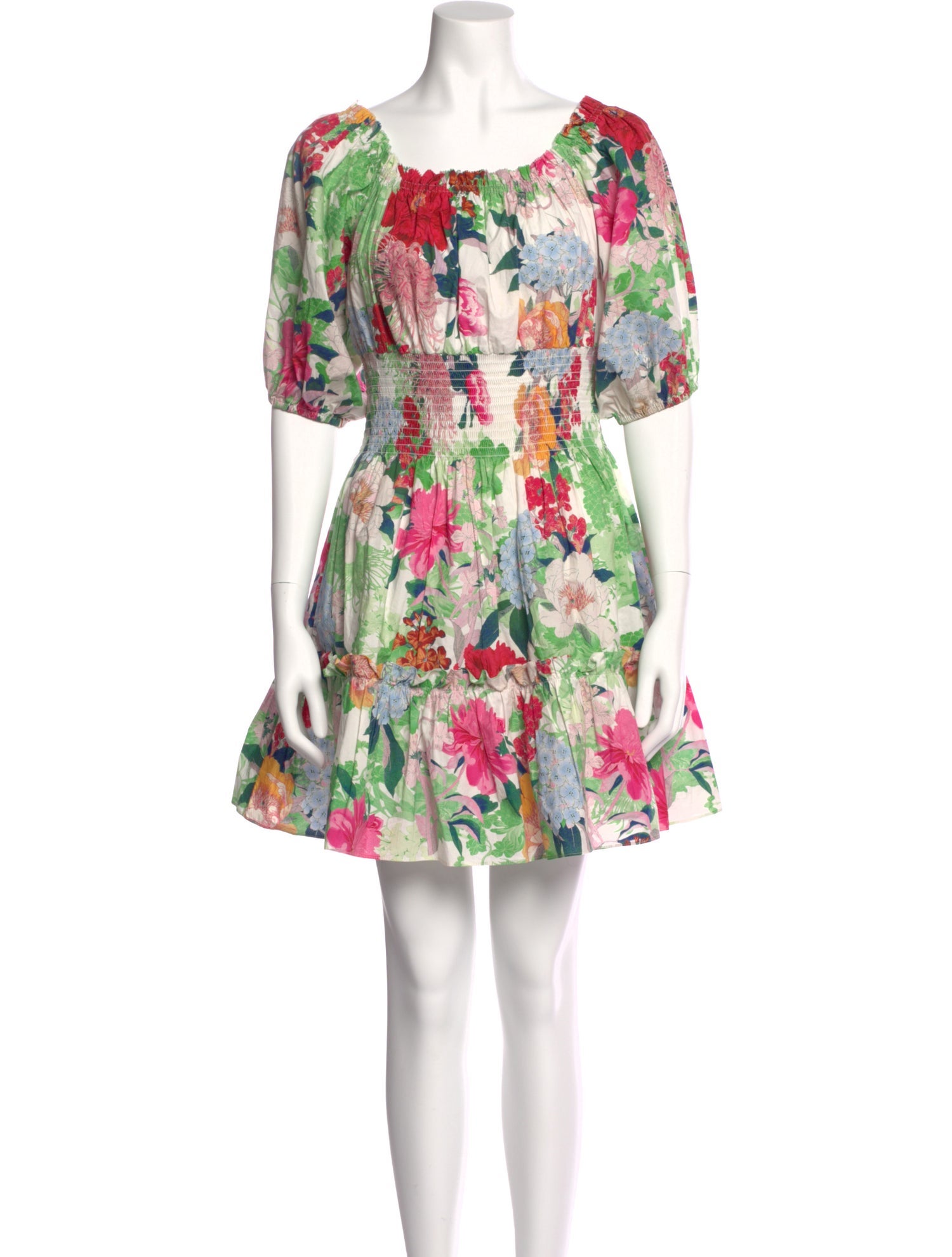 Cara Cara Floral Print Mini Dress