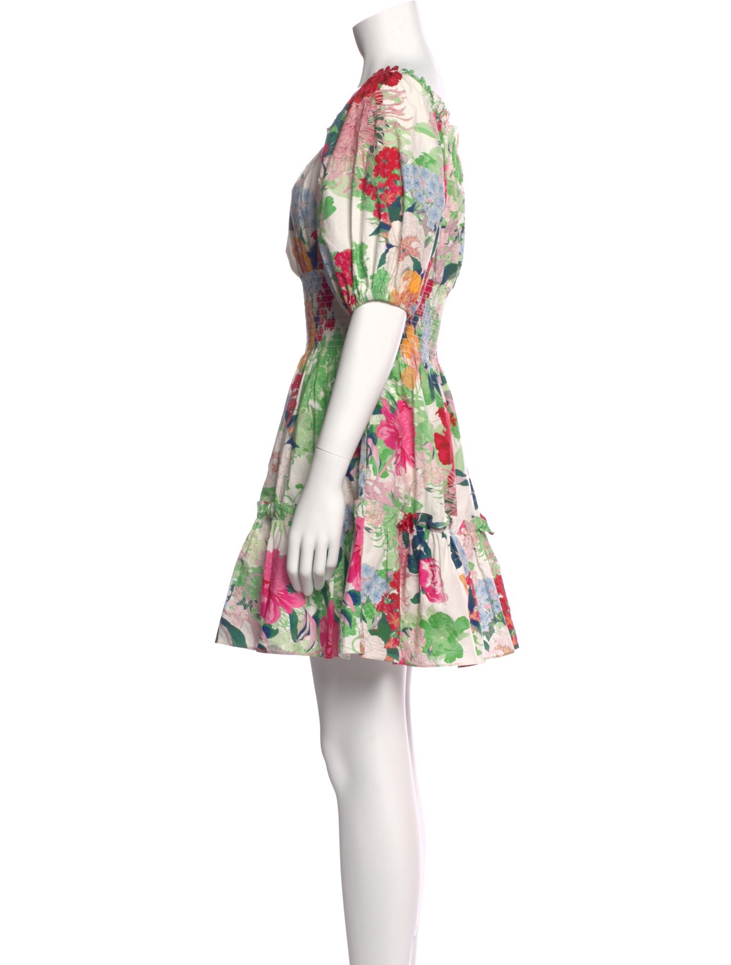 Cara Cara Floral Print Mini Dress