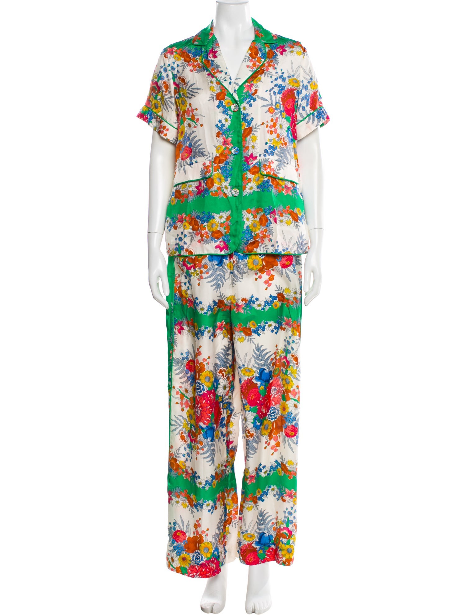 Cara Cara Floral Print Pant Set