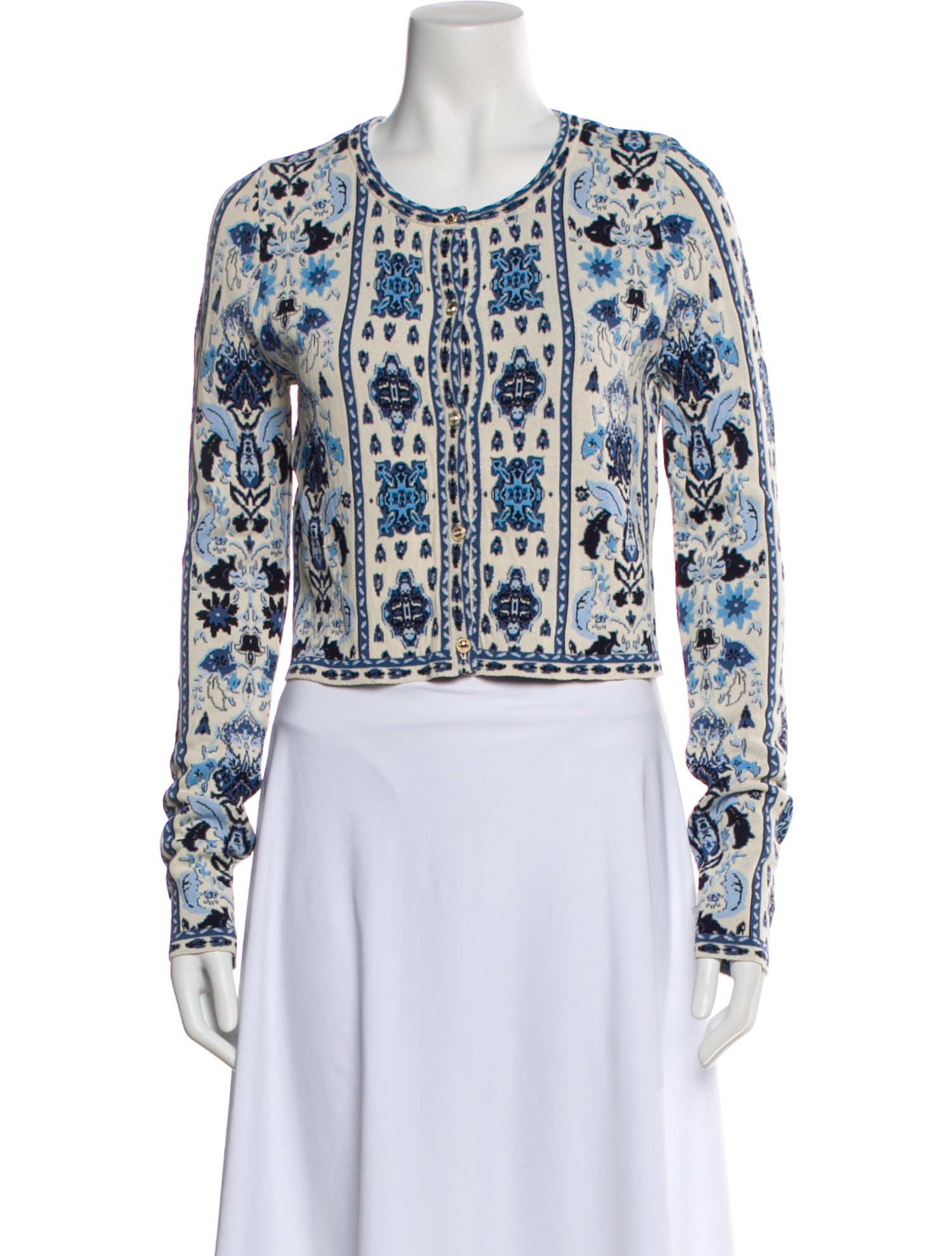 Cara Cara Printed Evening Jacket