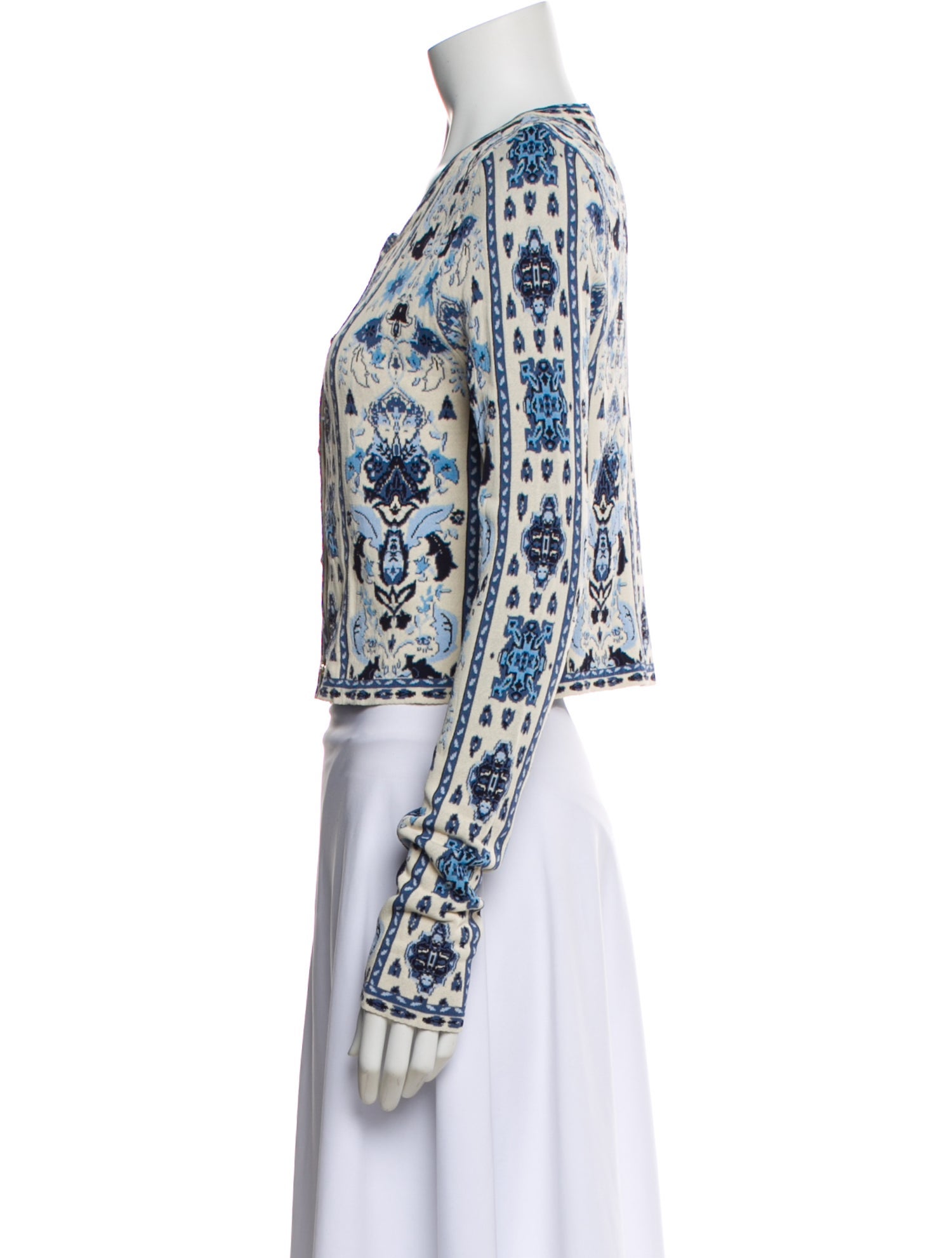 Cara Cara Printed Evening Jacket