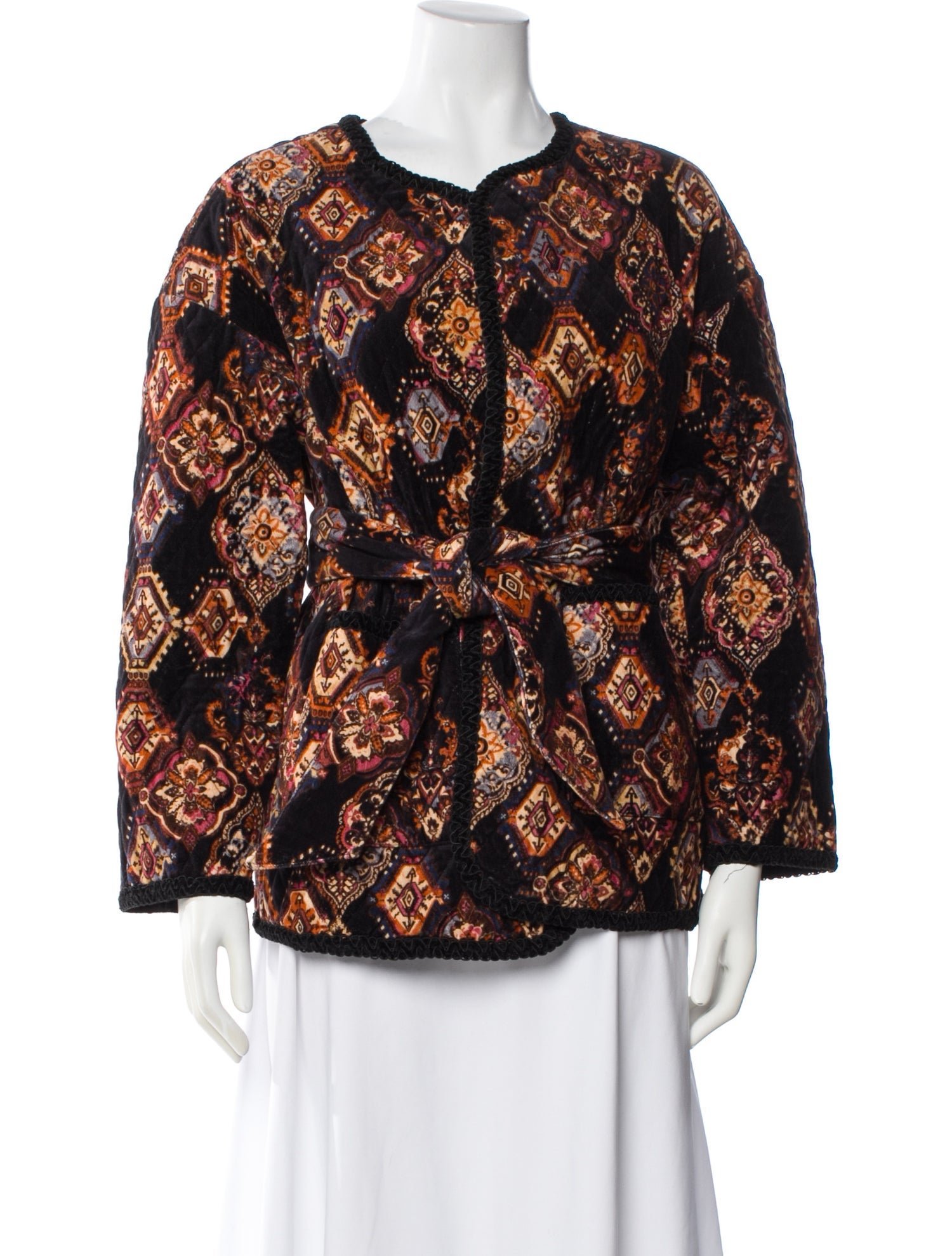 Cara Cara Floral Print Evening Jacket